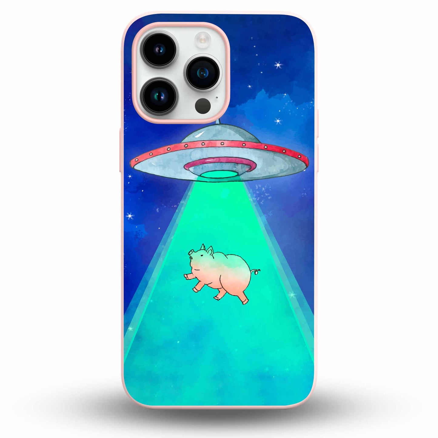 Piggy Alien - Cover Monocolore Personalizzata