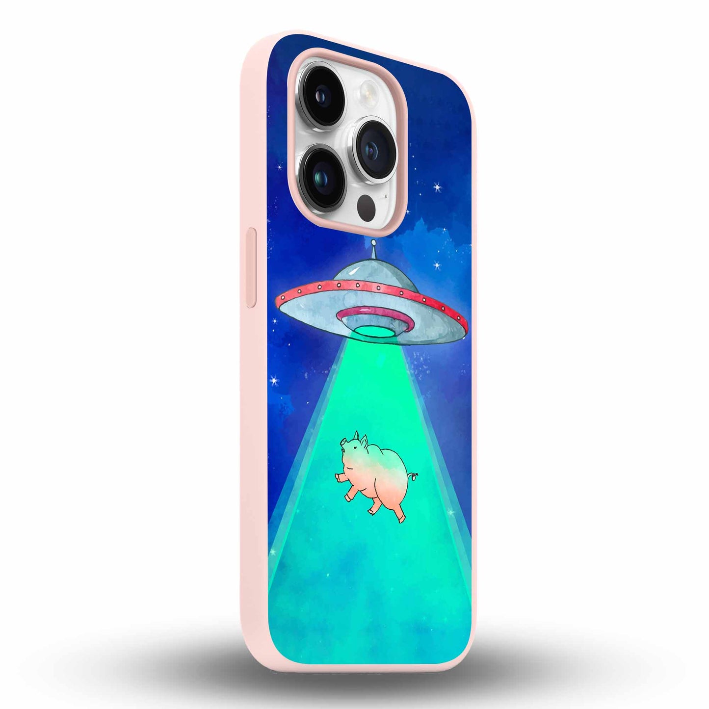 Piggy Alien - Cover Monocolore Personalizzata