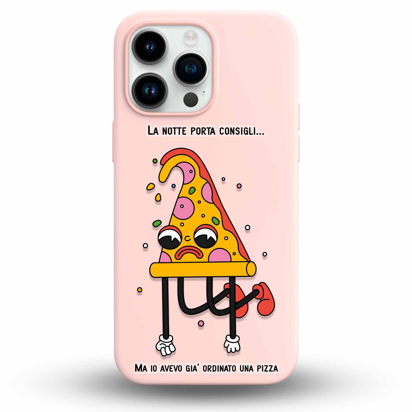 Pizza Mood - Cover Monocolore Personalizzata