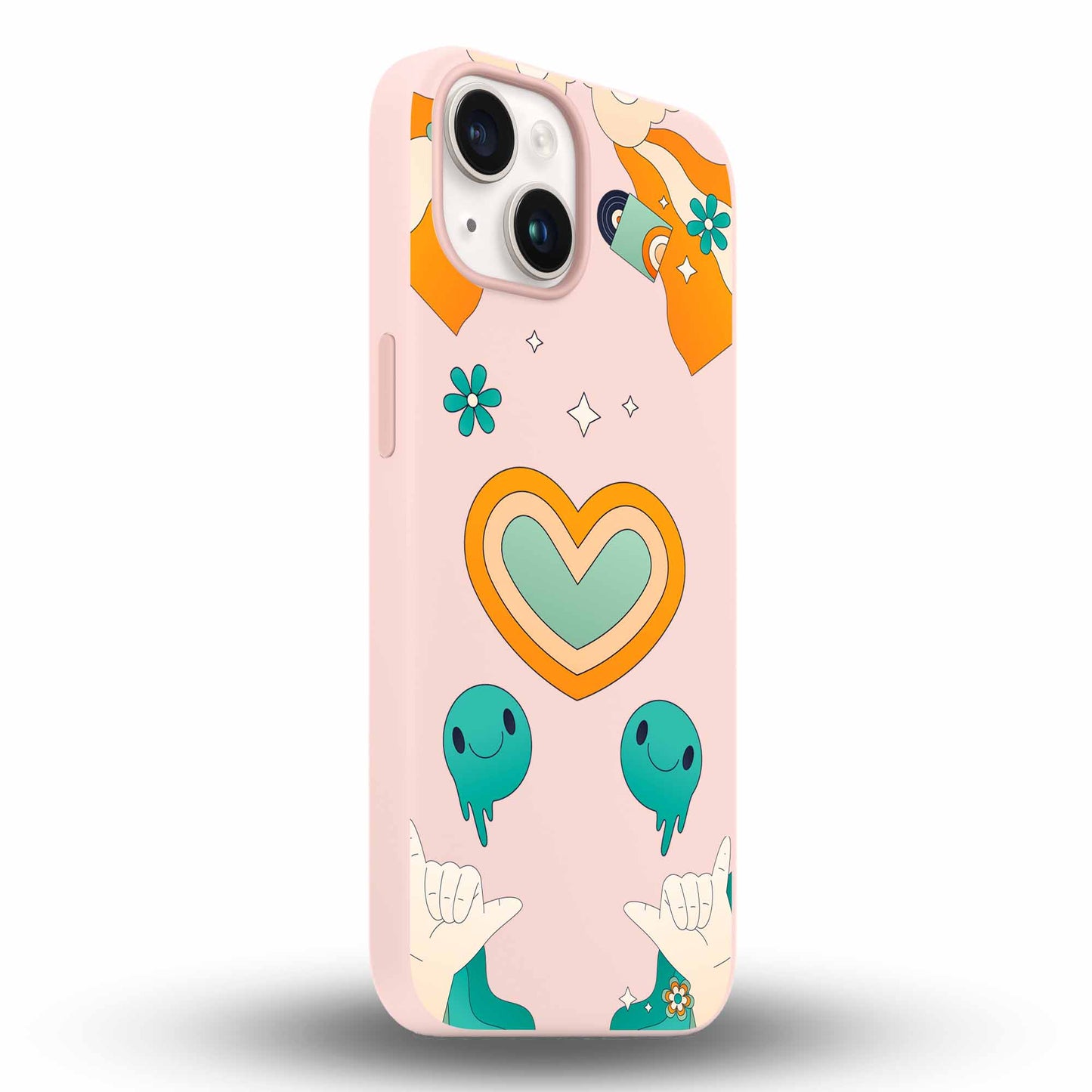 Retro 70s Trip - Cover Monocolore Personalizzata