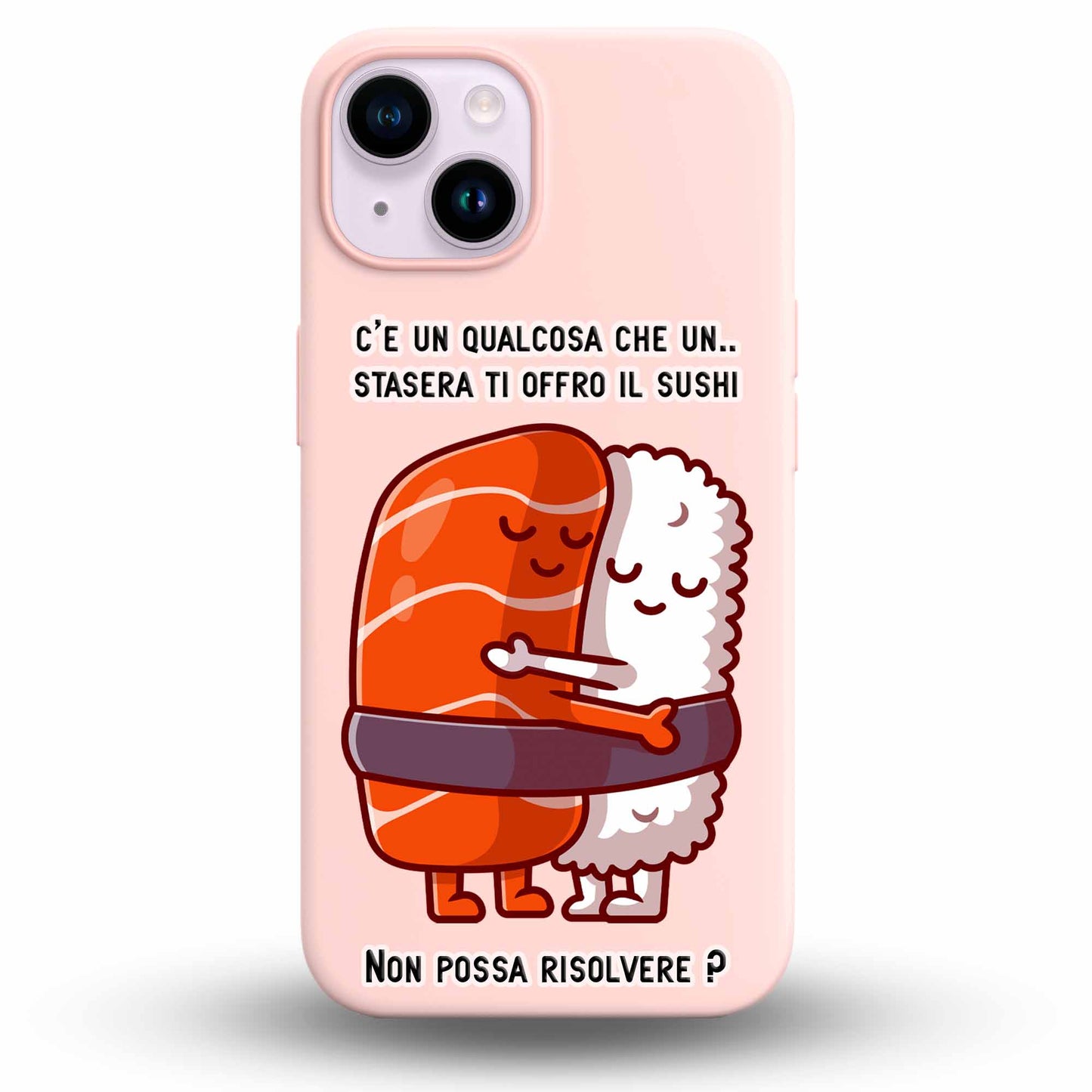 Sushi Lover - Cover Monocolore Personalizzata