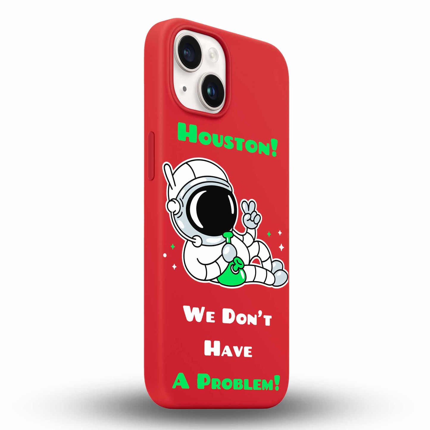 Houston! Just Chill - Cover Monocolore Personalizzata