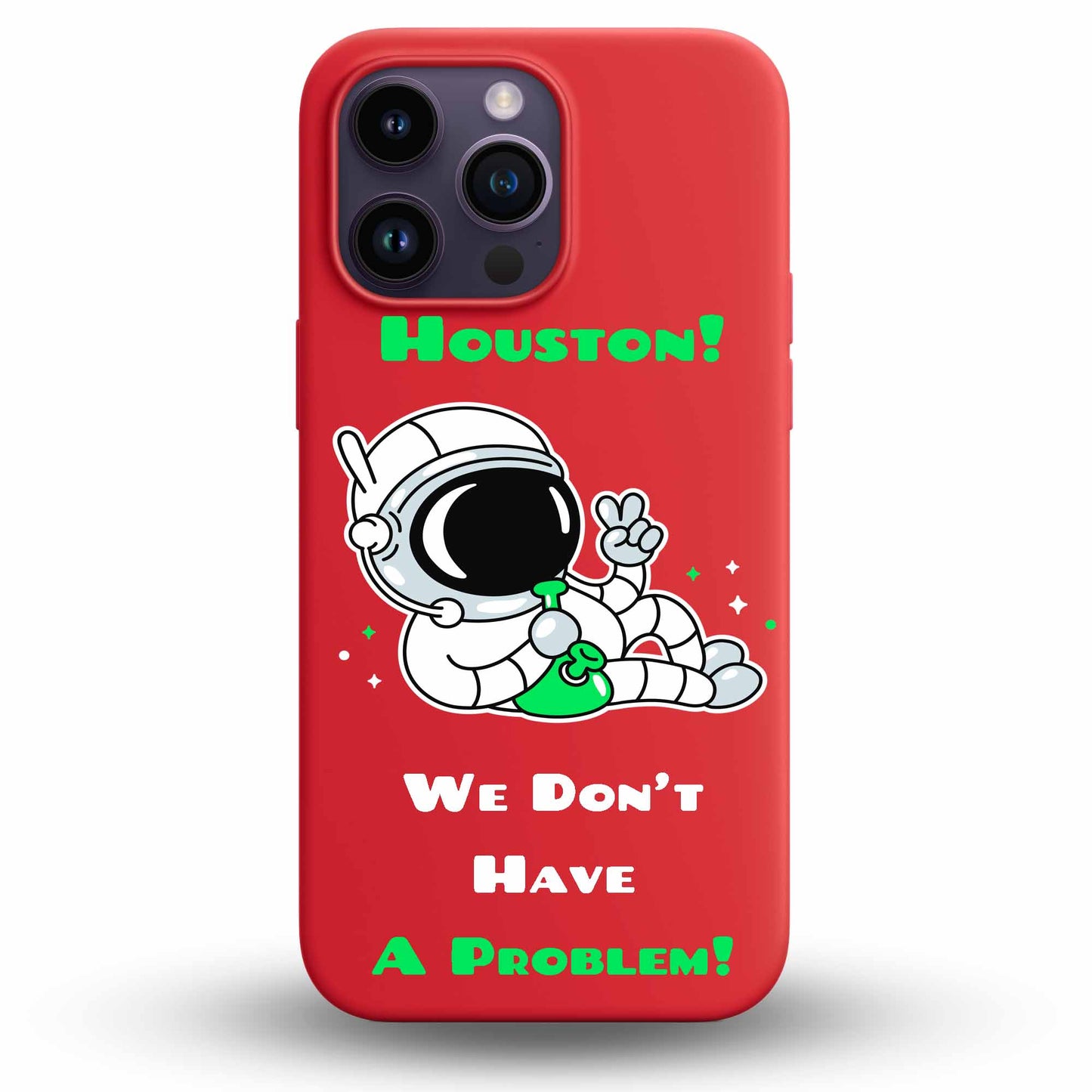 Houston! Just Chill - Cover Monocolore Personalizzata