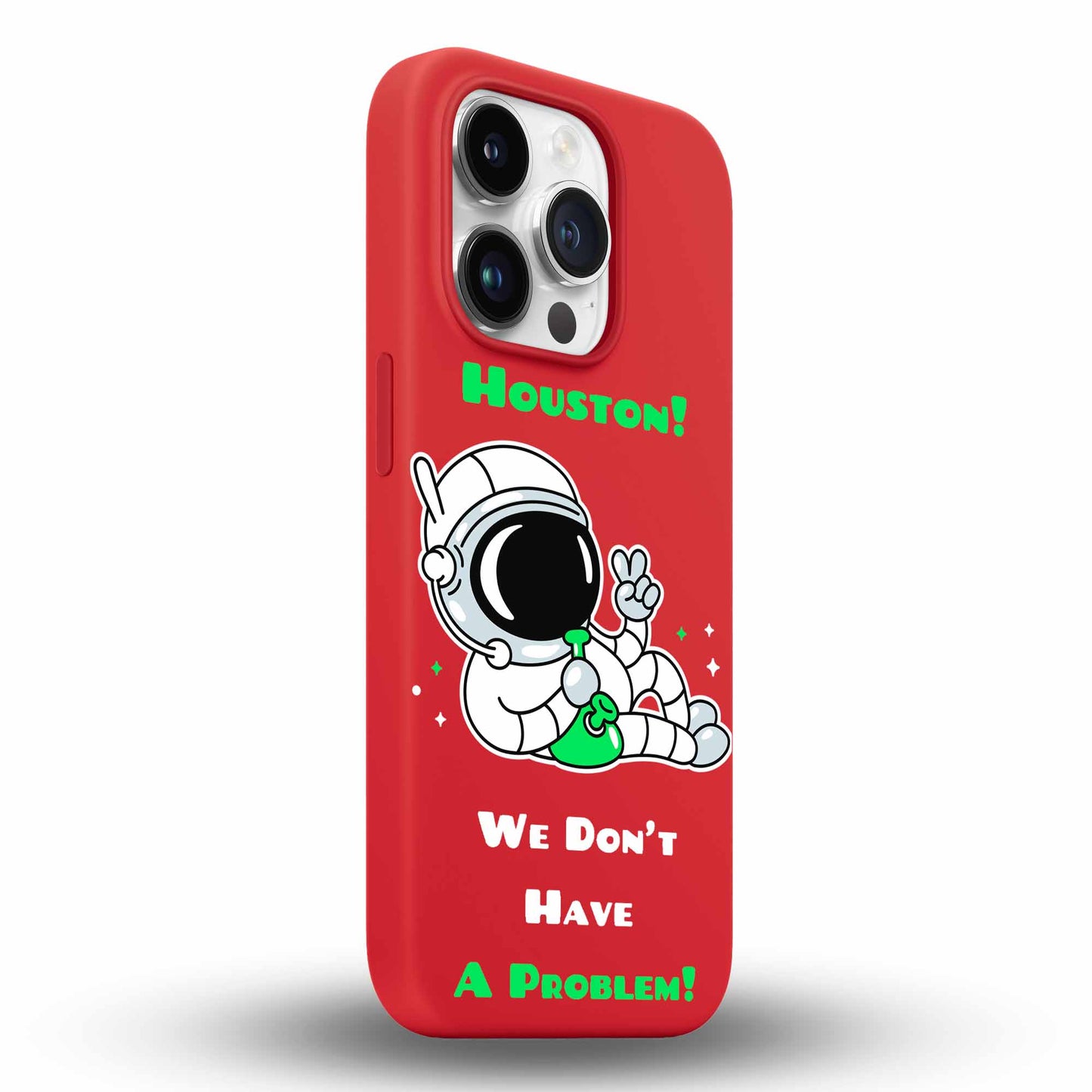 Houston! Just Chill - Cover Monocolore Personalizzata