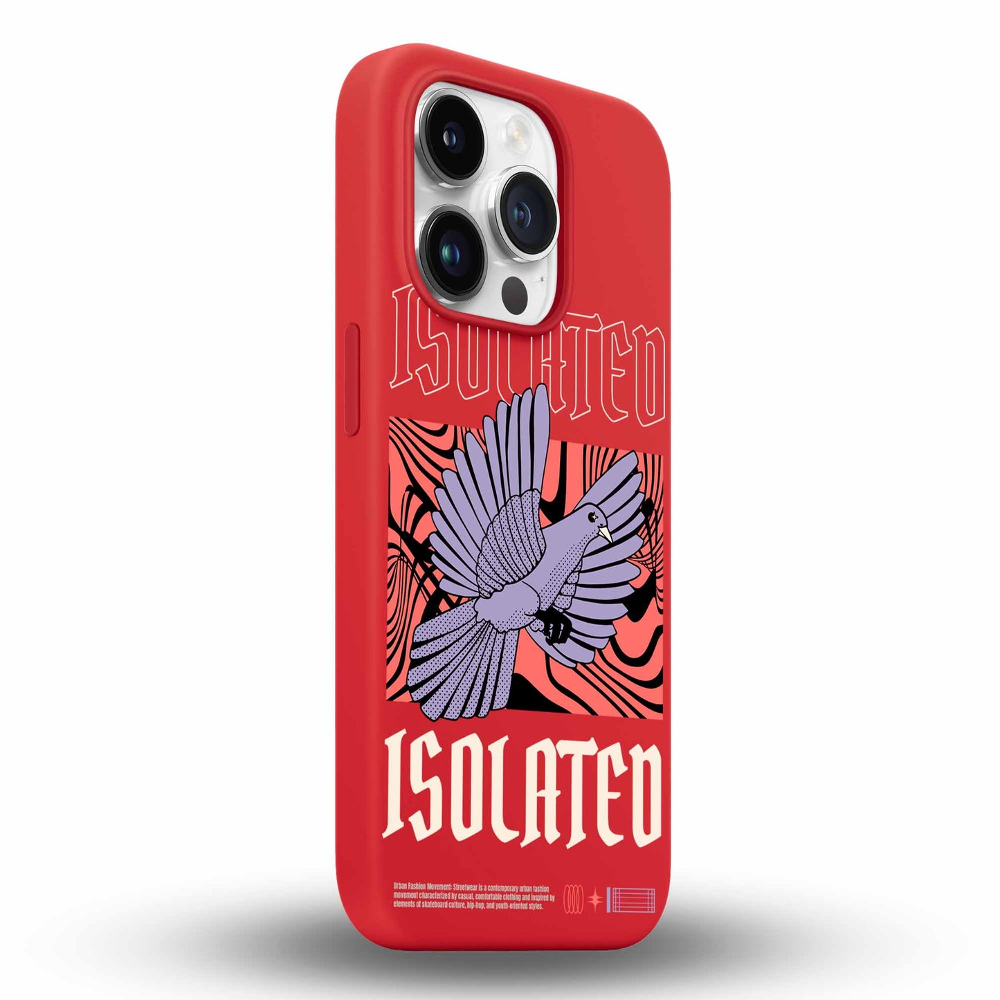 Isolated - Cover Monocolore Personalizzata