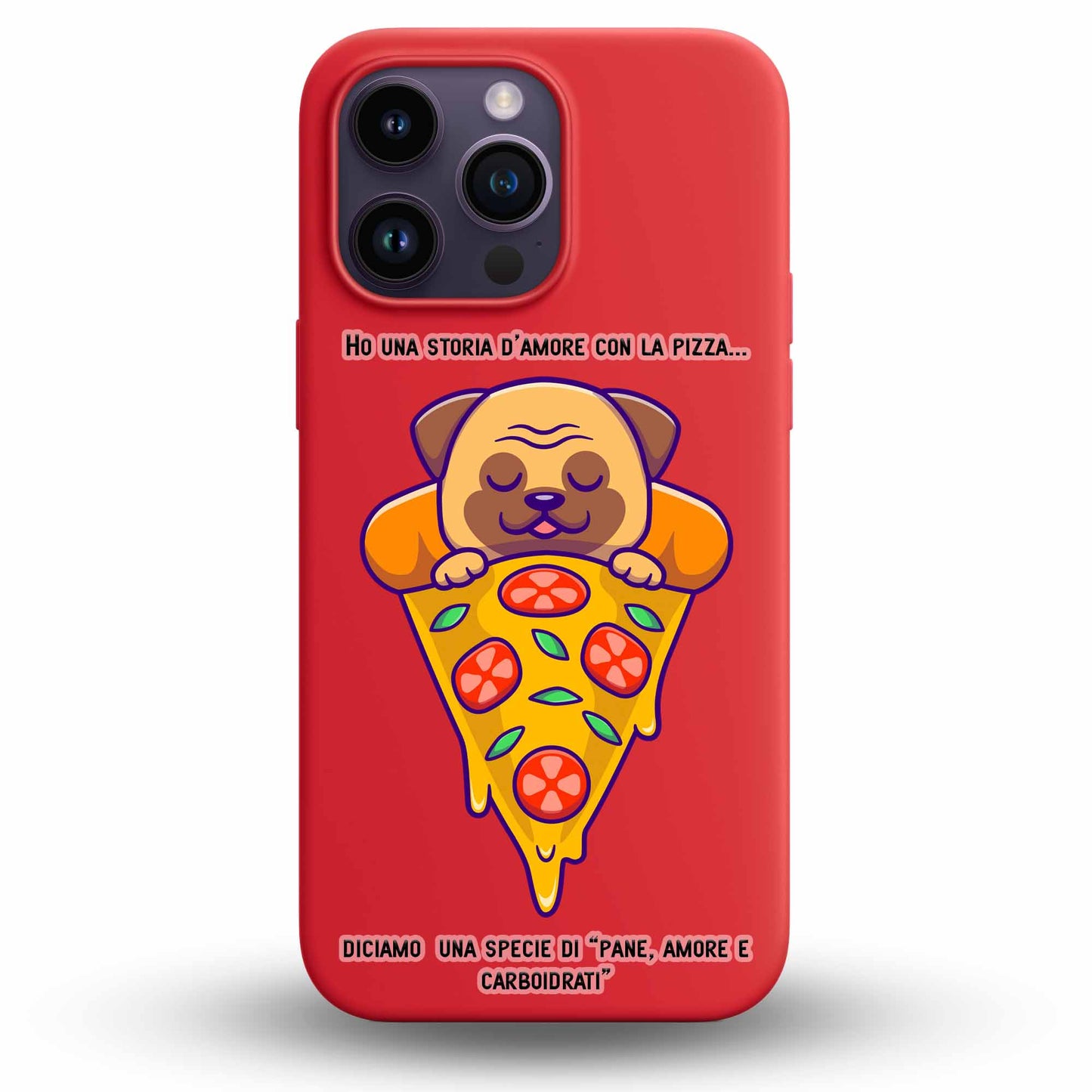 Pizza Dream - Cover Monocolore Personalizzata