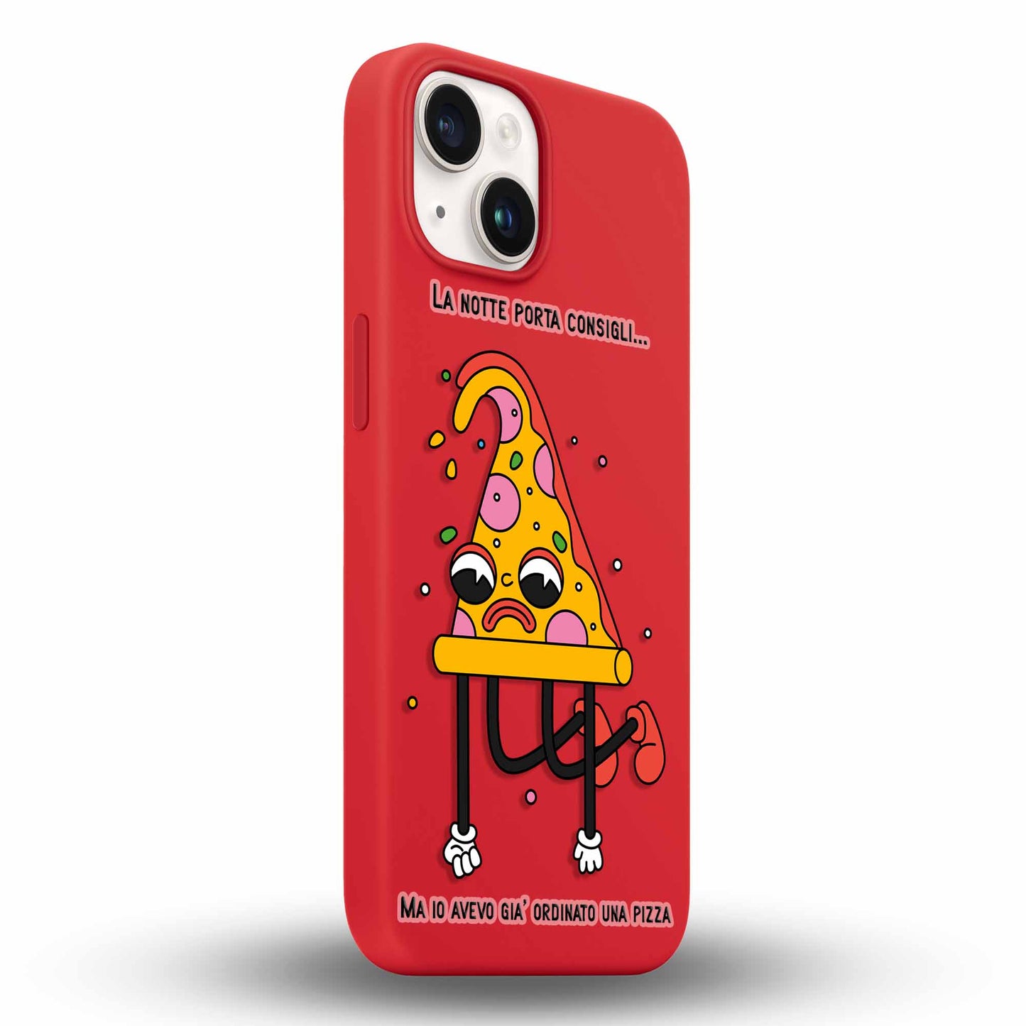 Pizza Mood - Cover Monocolore Personalizzata