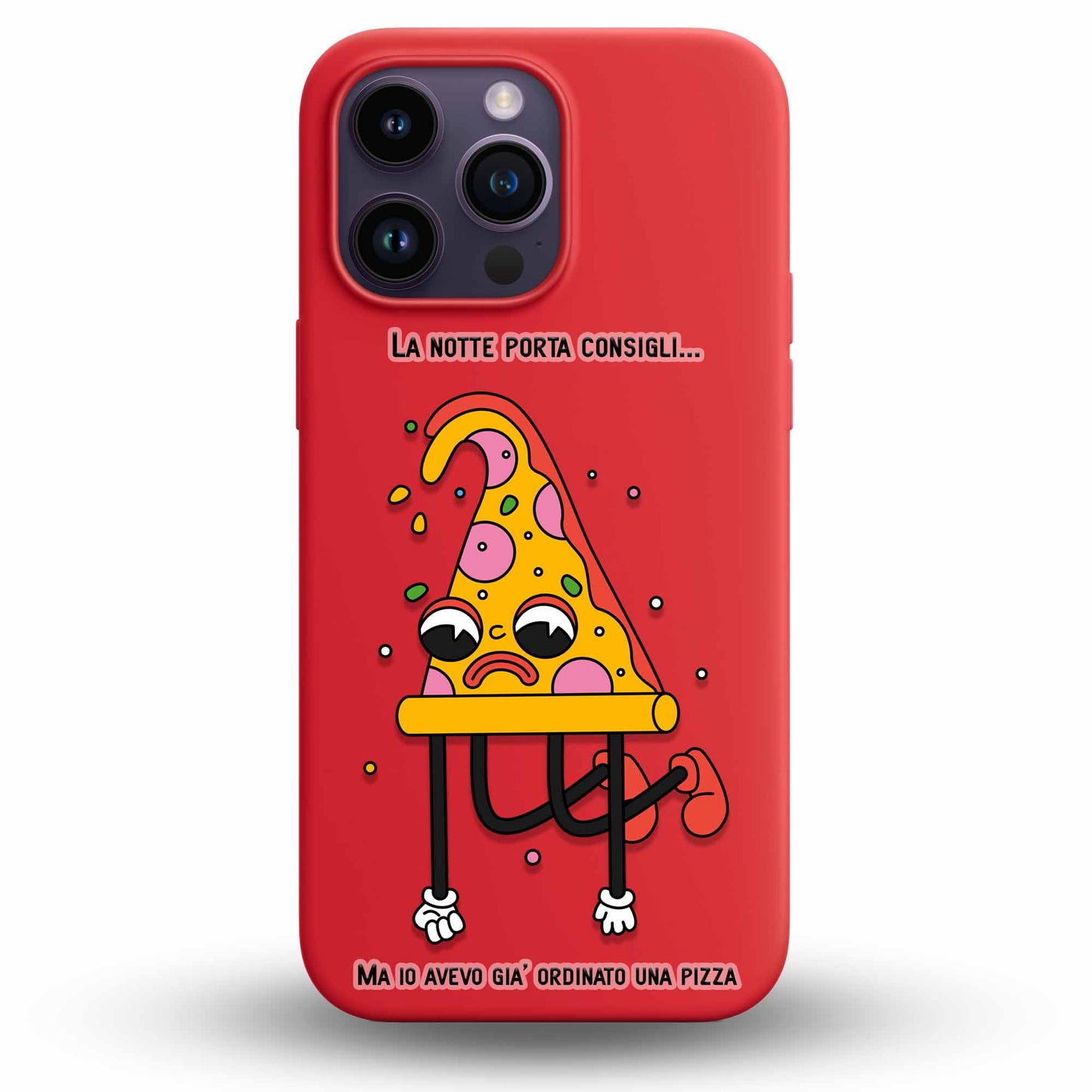 Pizza Mood - Cover Monocolore Personalizzata