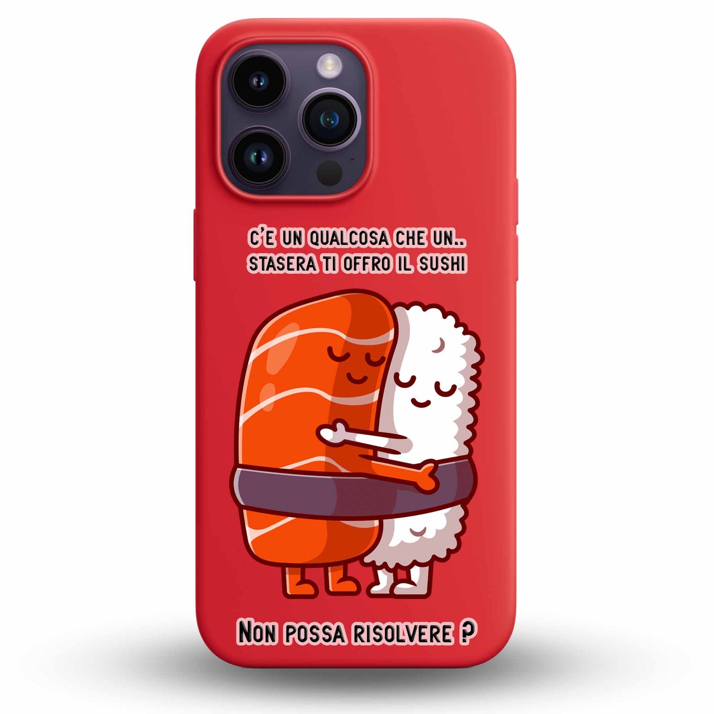 Sushi Lover - Cover Monocolore Personalizzata