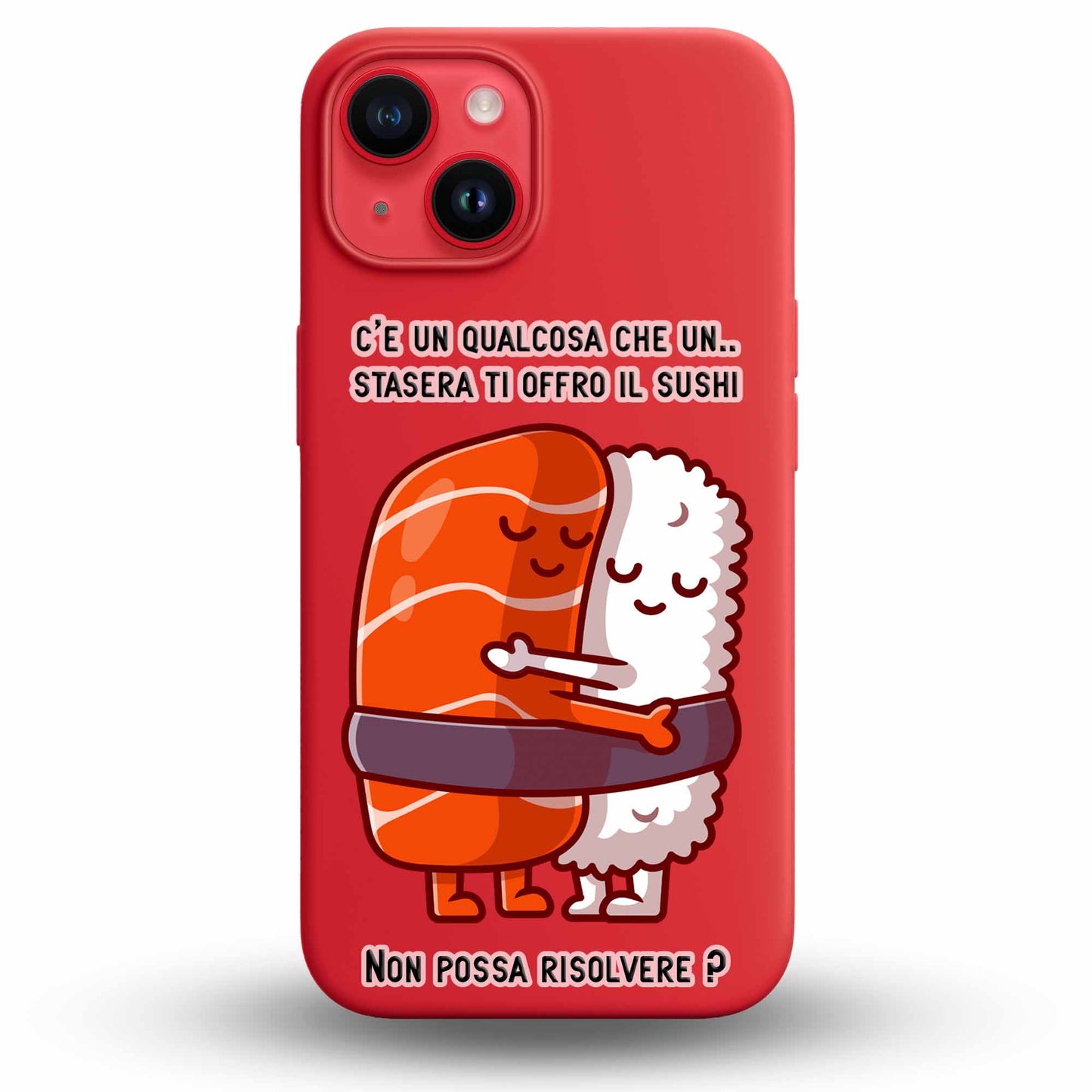 Sushi Lover - Cover Monocolore Personalizzata