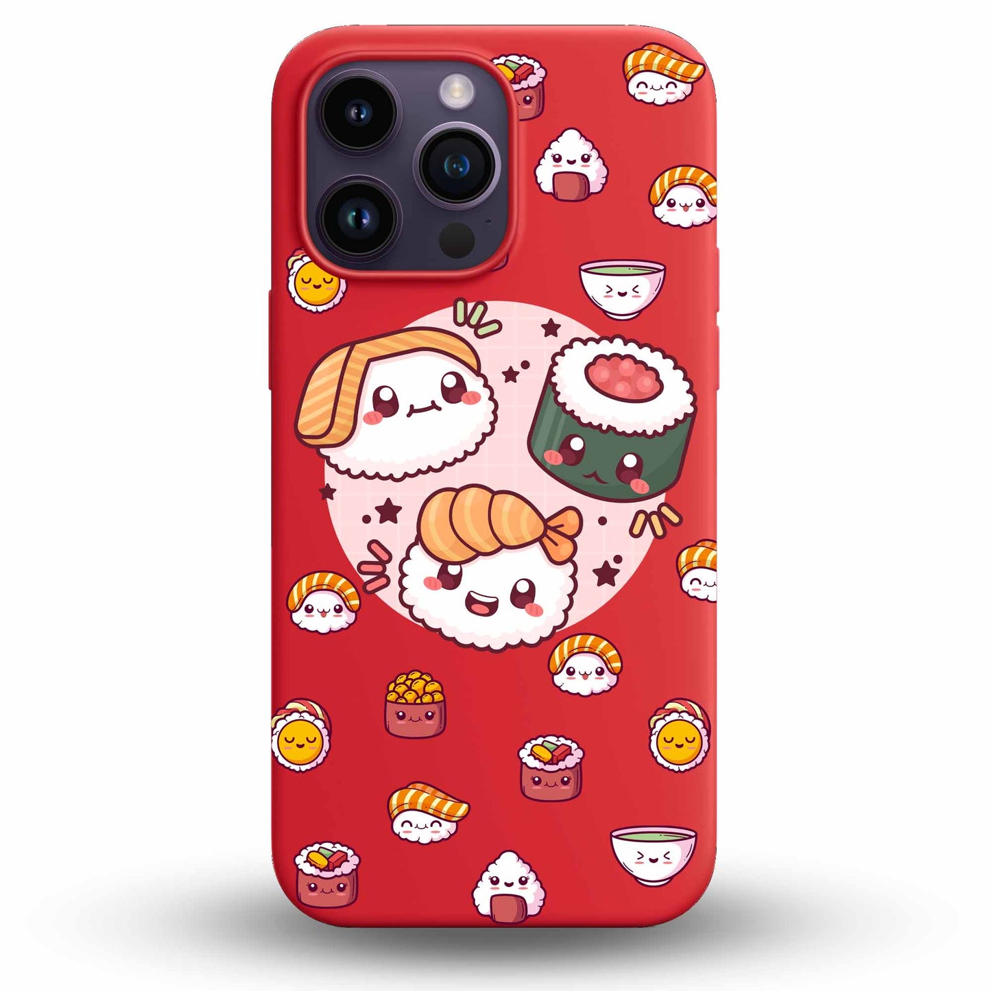 Sushi Stickers - Cover Monocolore Personalizzata