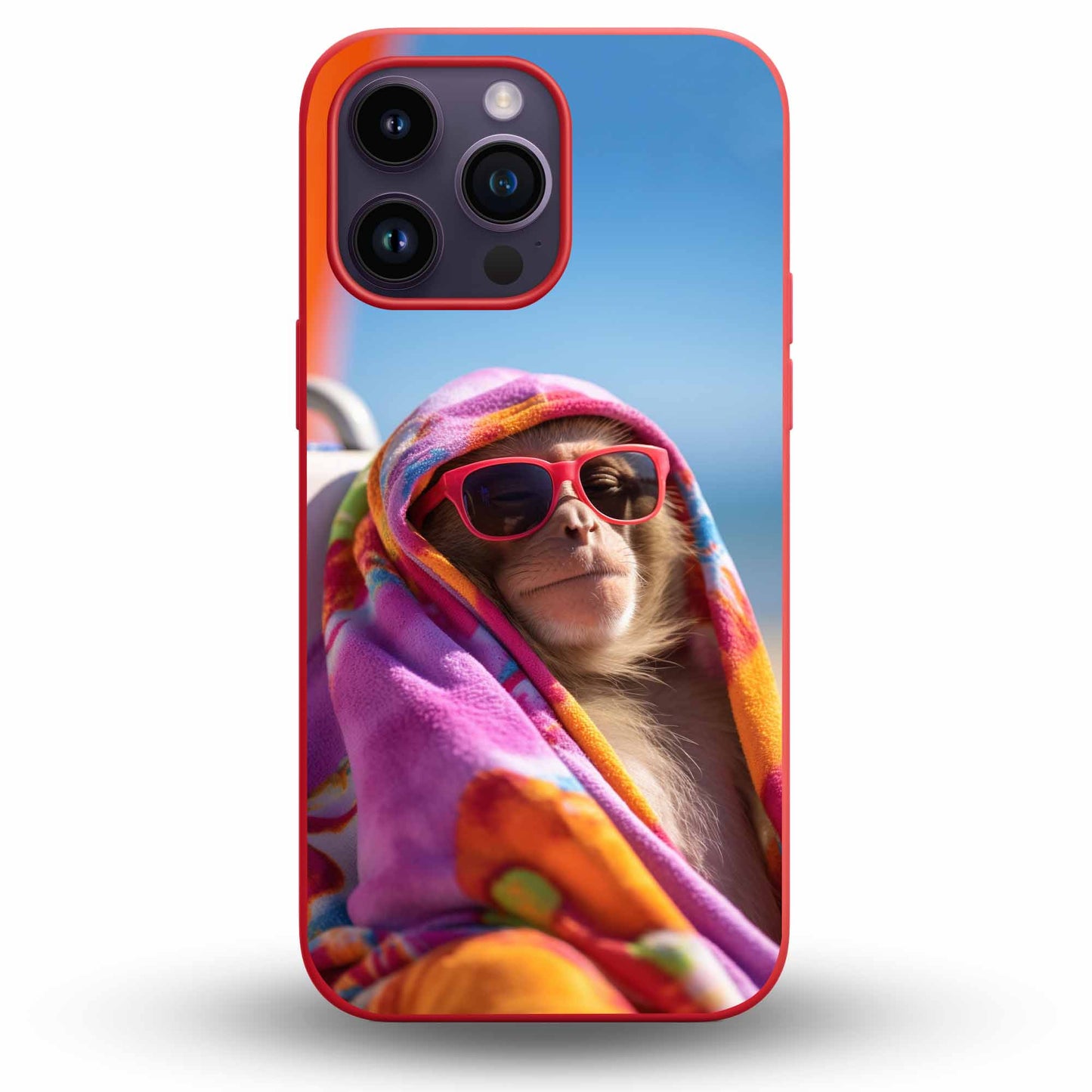 Sunset Chimp - Cover Monocolore Personalizzata