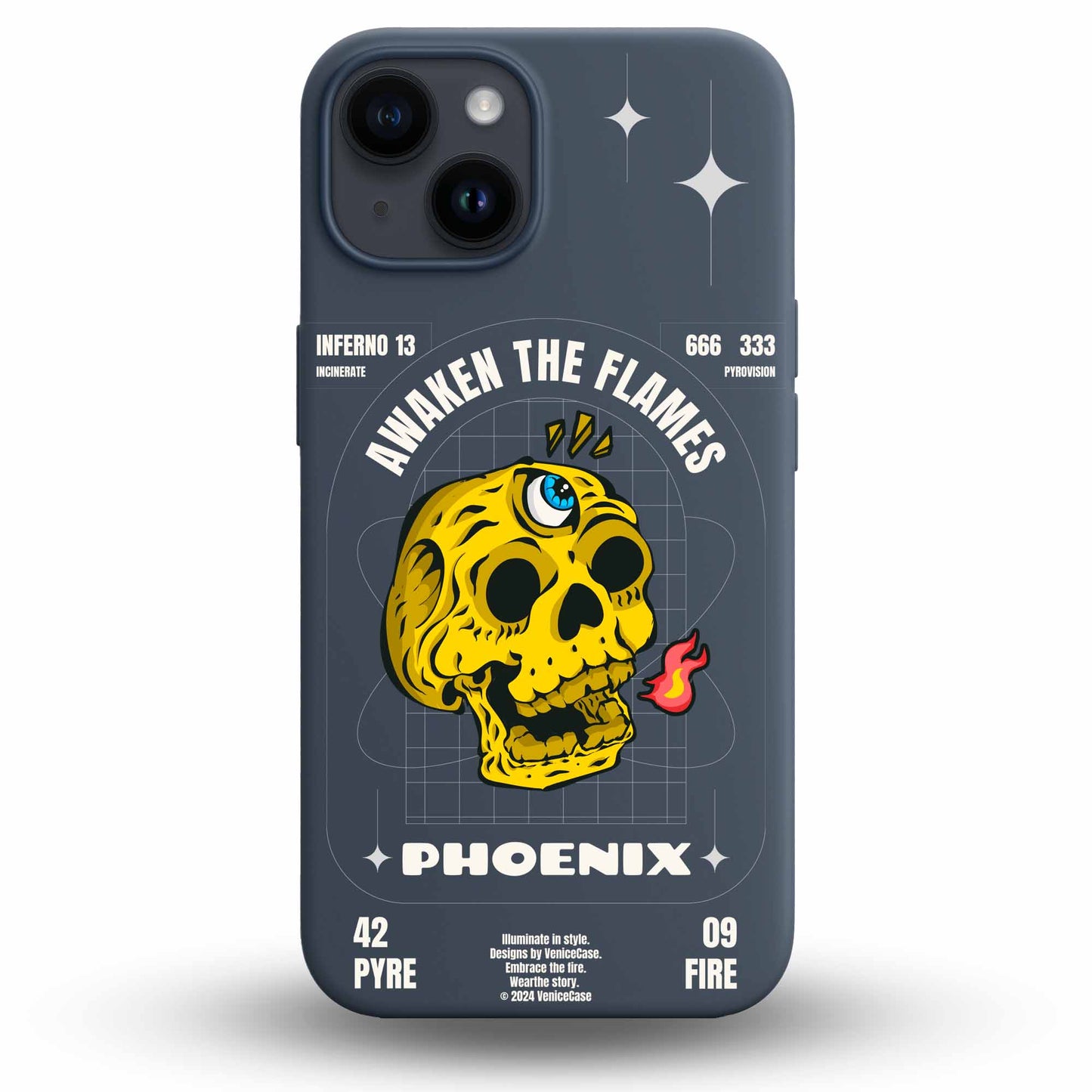 Awaken The Flames - Cover Monocolore Personalizzata