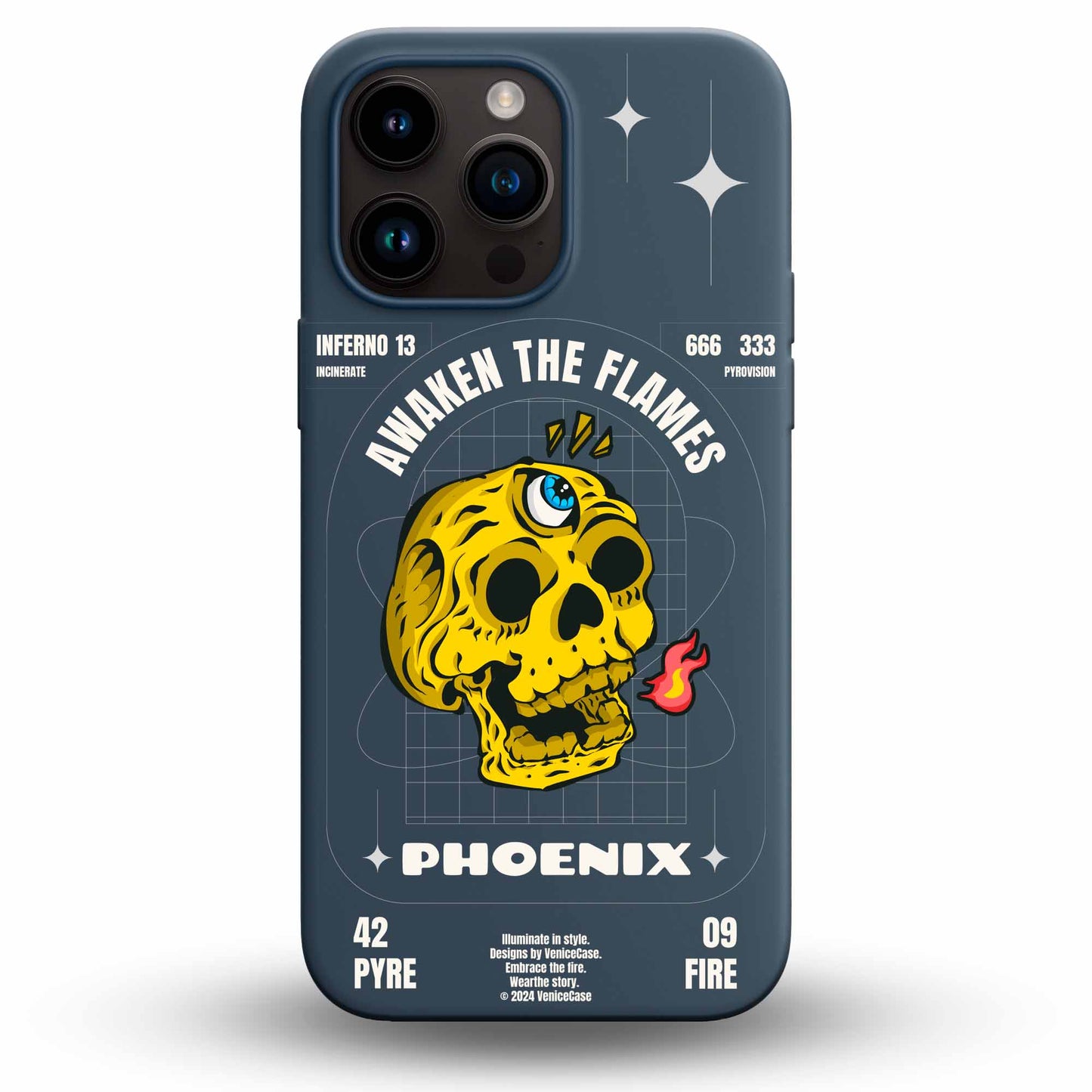 Awaken The Flames - Cover Monocolore Personalizzata
