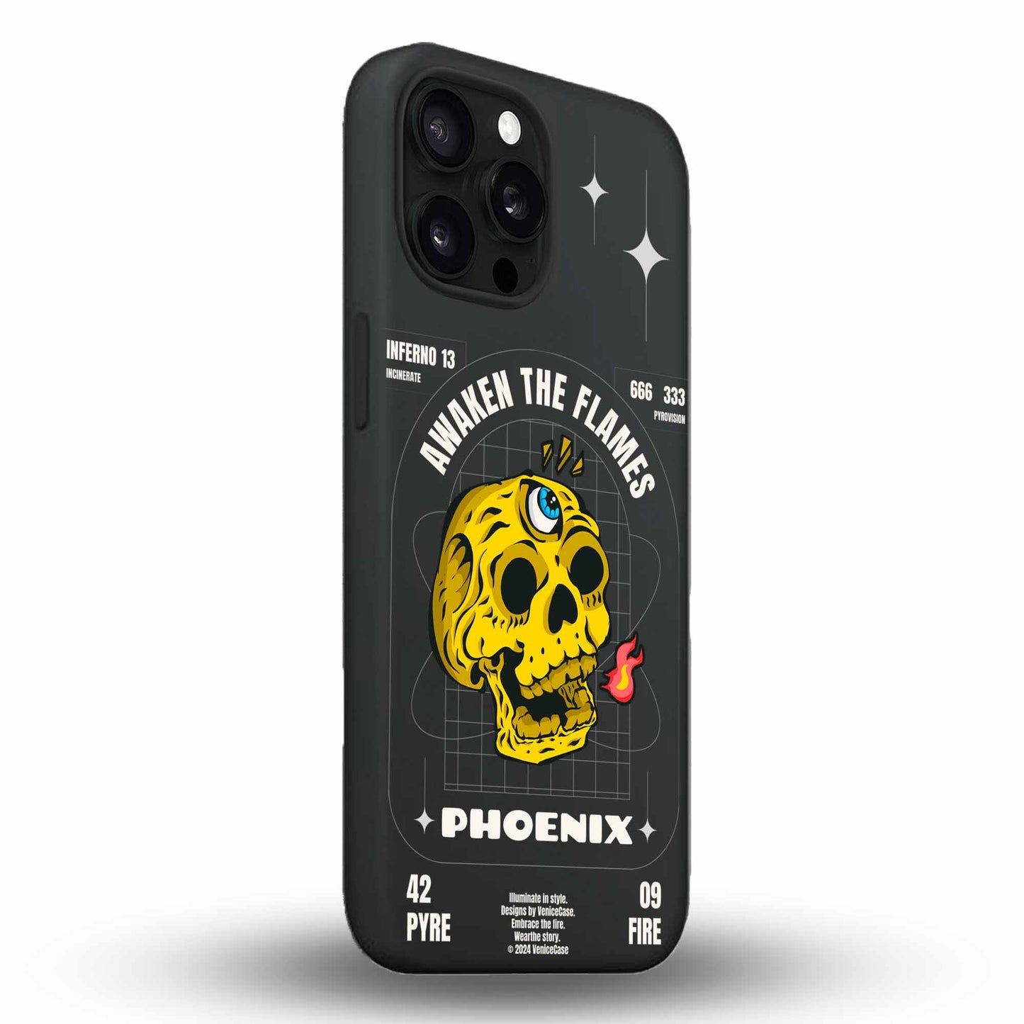 Awaken The Flames - Cover Monocolore Personalizzata