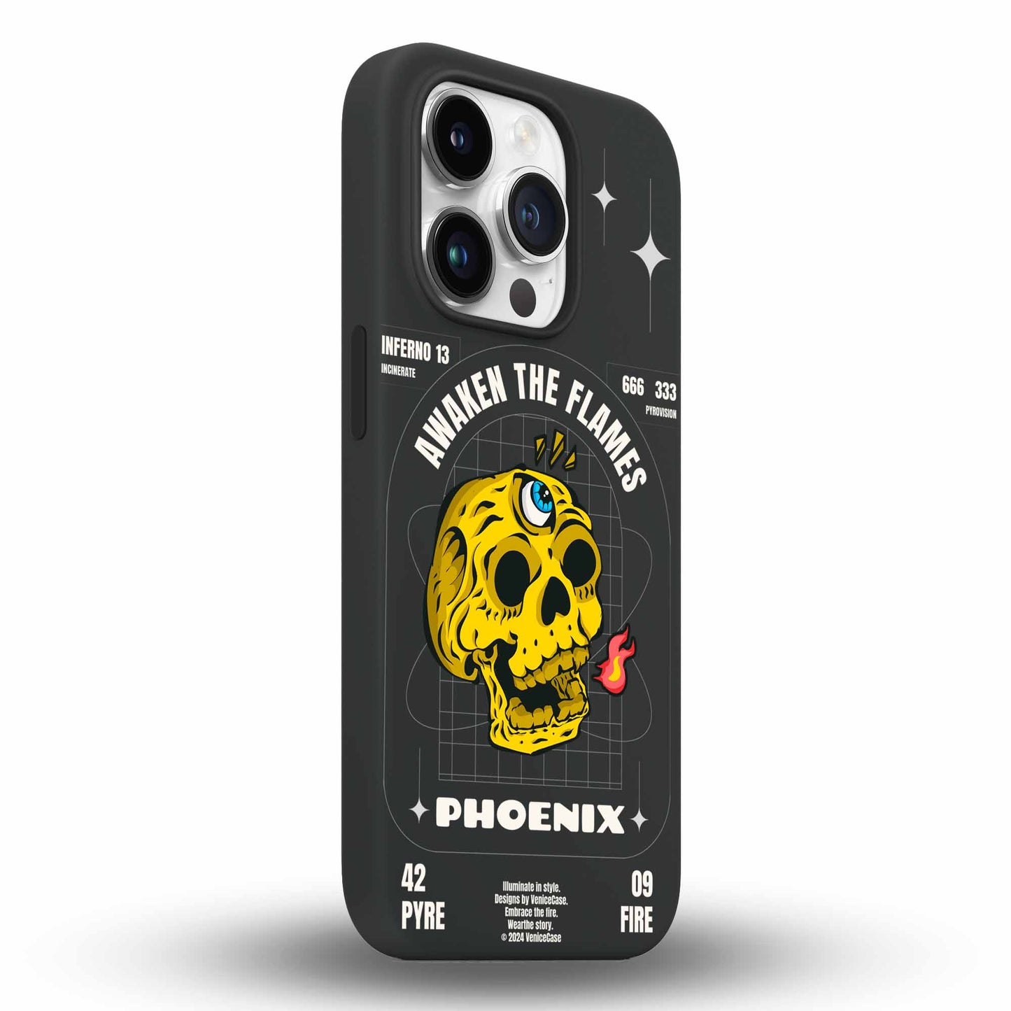 Awaken The Flames - Cover Monocolore Personalizzata