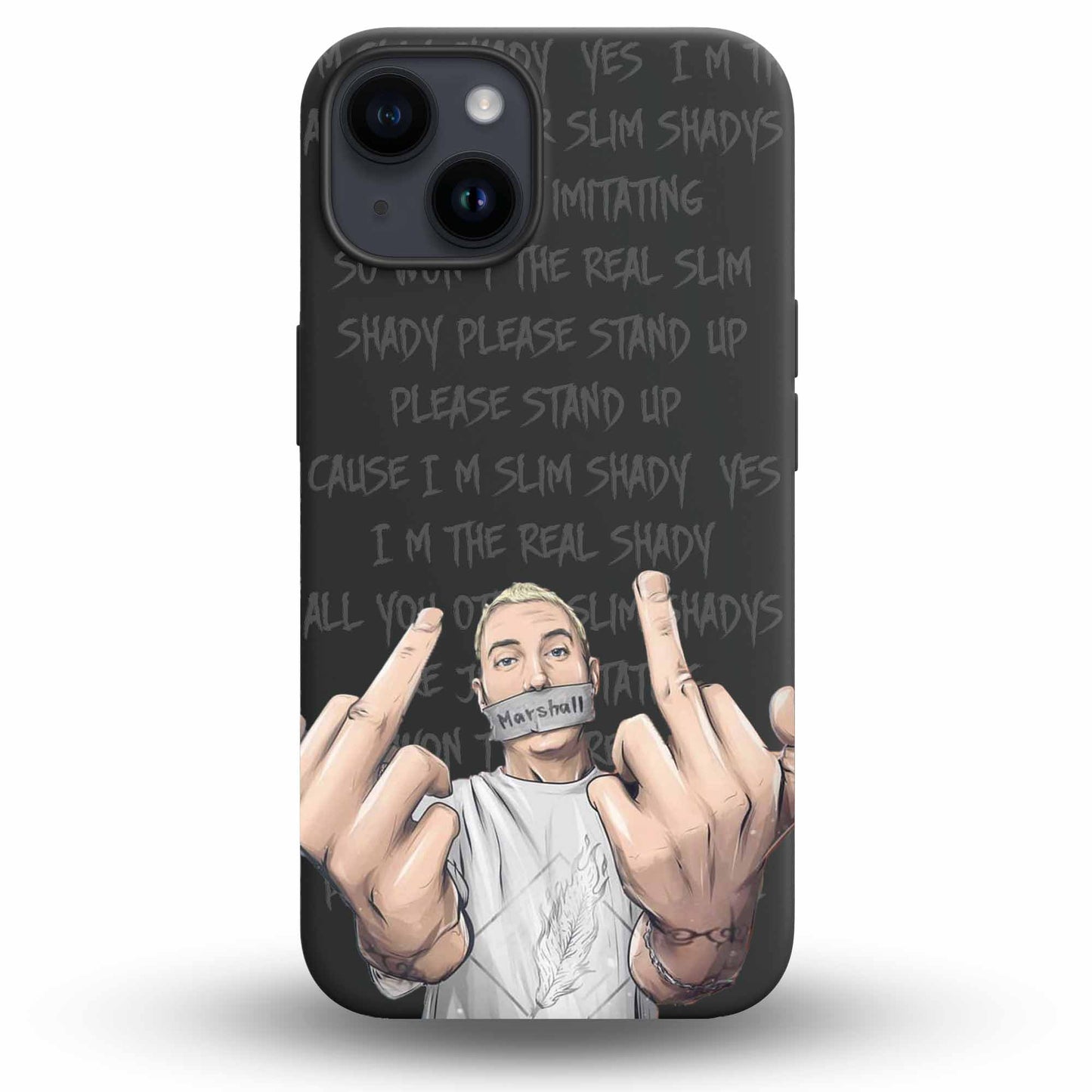 The Real Slim Shady - Cover Monocolore Personalizzata