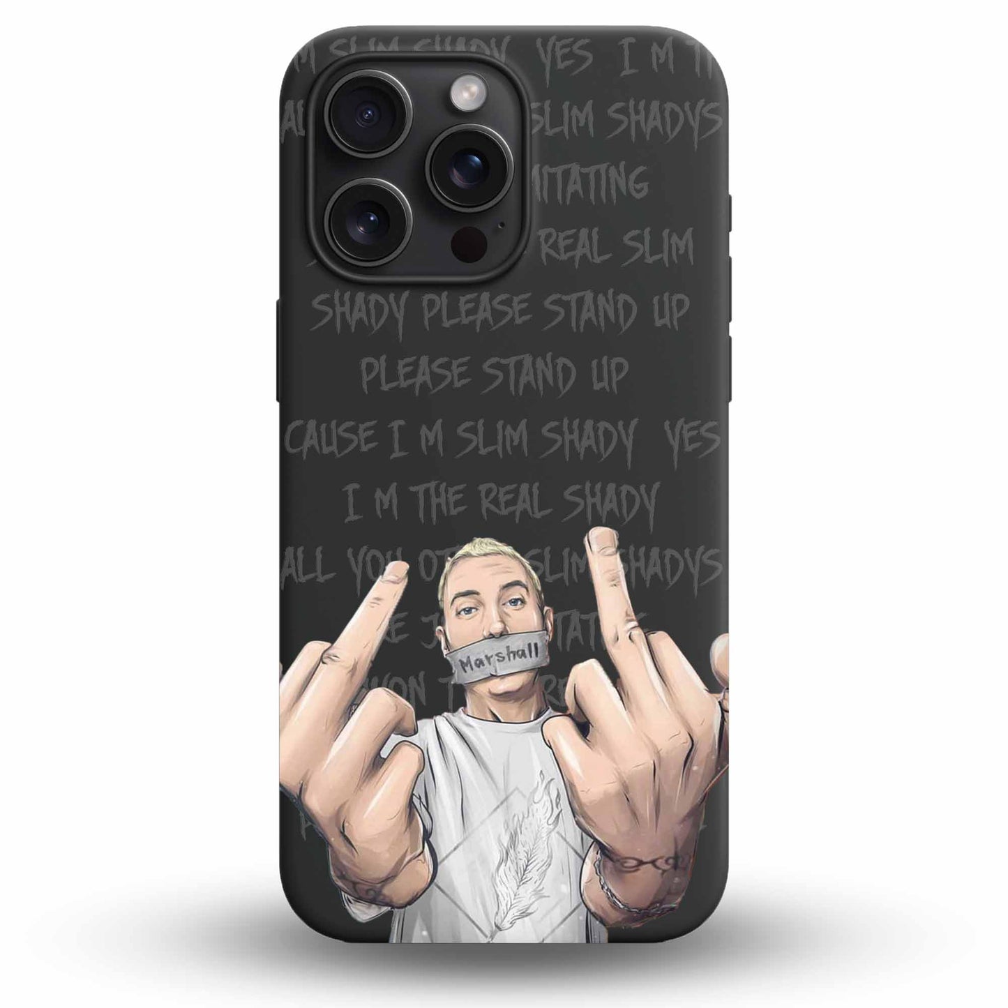 The Real Slim Shady - Cover Monocolore Personalizzata