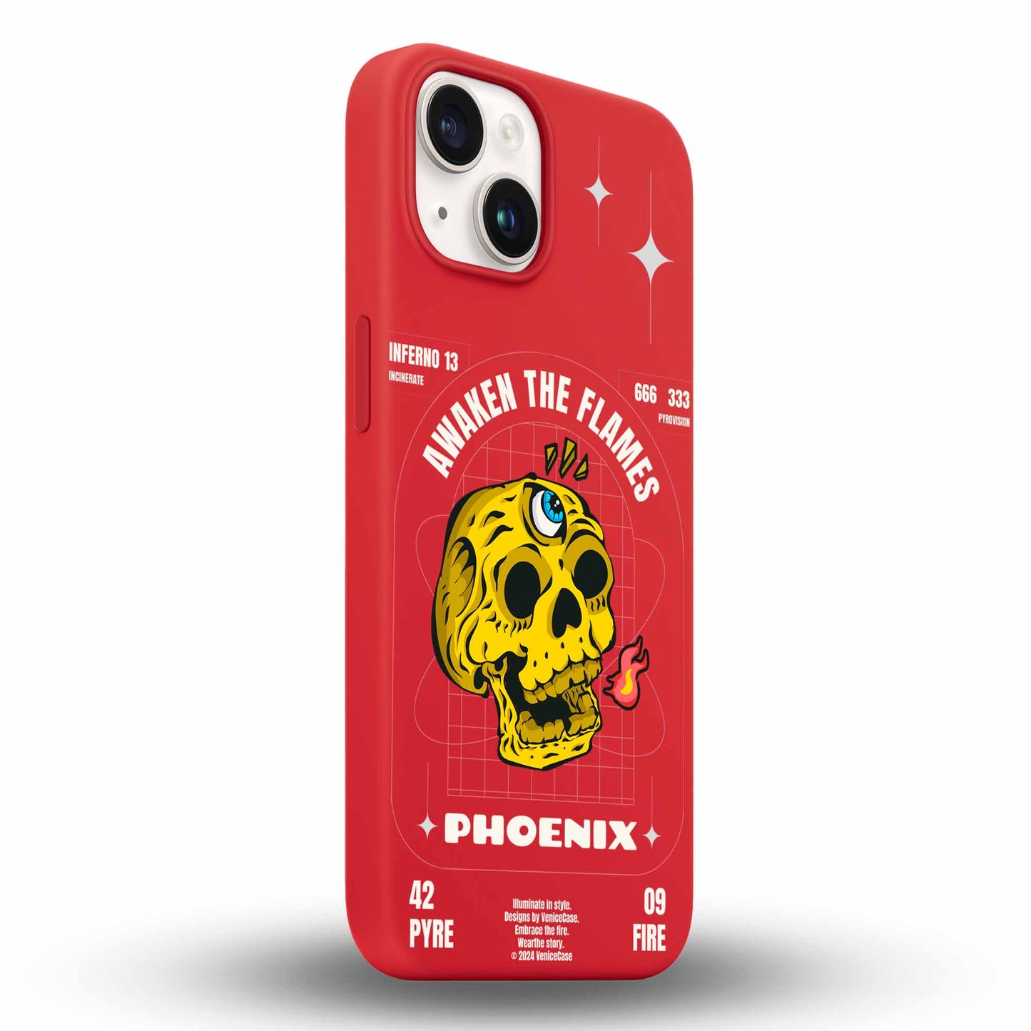 Awaken The Flames - Cover Monocolore Personalizzata