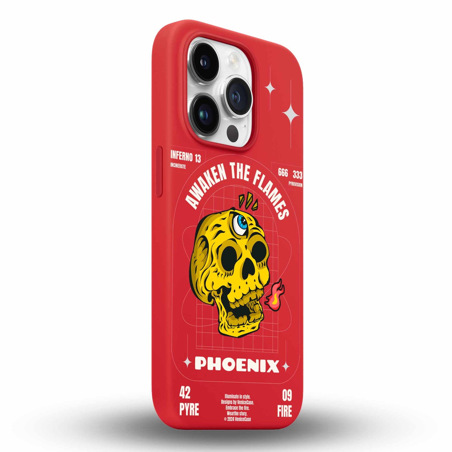 Awaken The Flames - Cover Monocolore Personalizzata