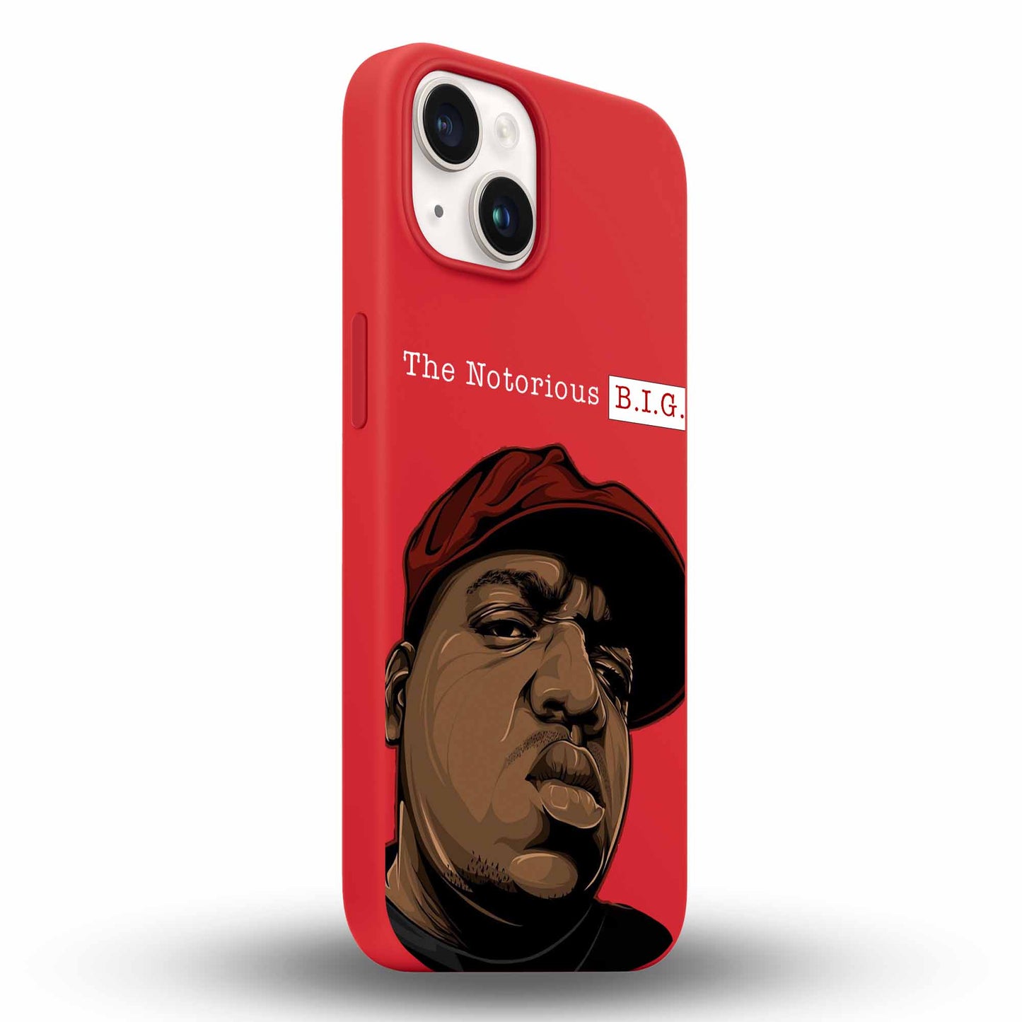 The Notorious B.I.G. - Cover Monocolore Personalizzata