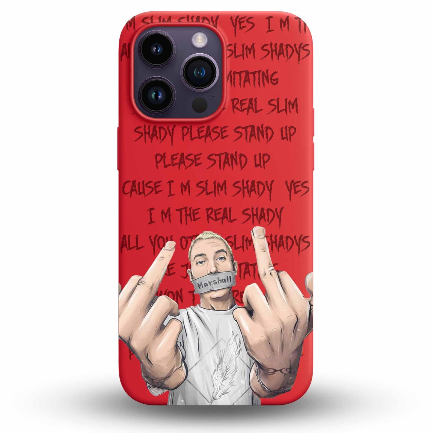 The Real Slim Shady - Cover Monocolore Personalizzata