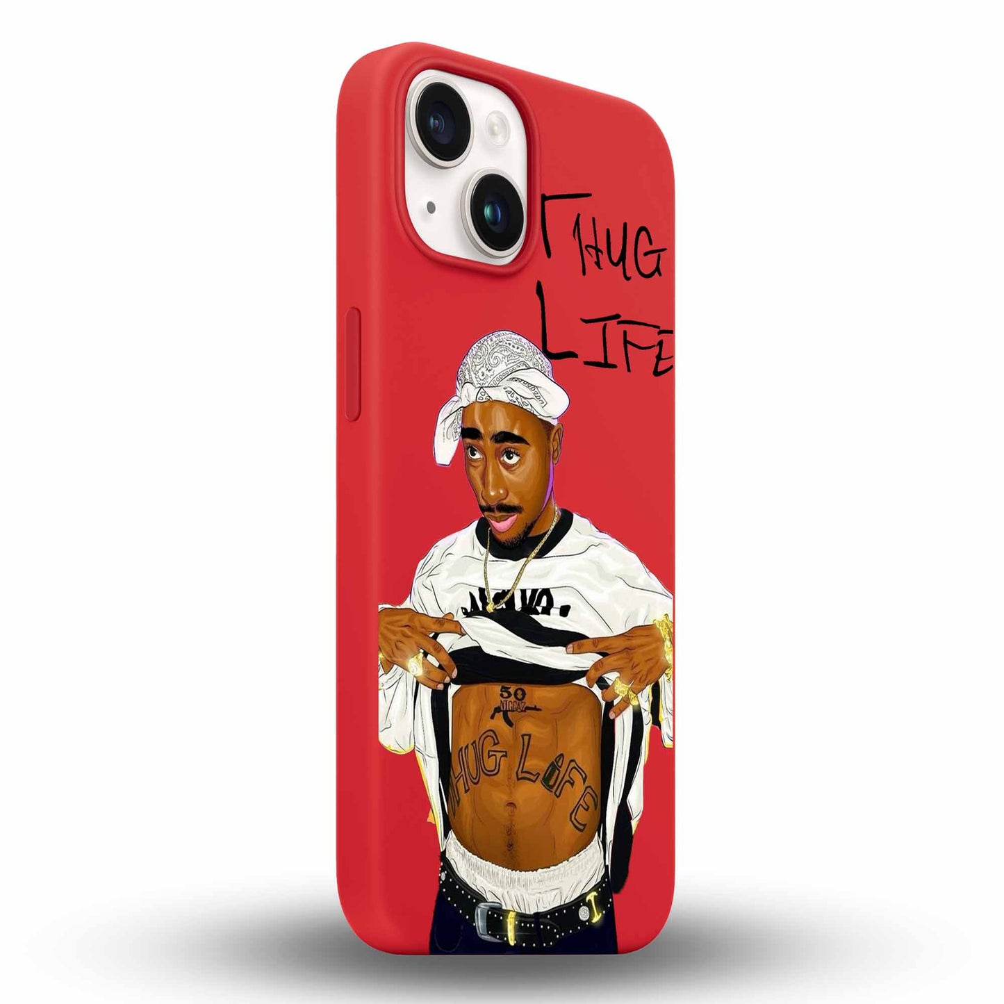 Thug Life - Cover Monocolore Personalizzata