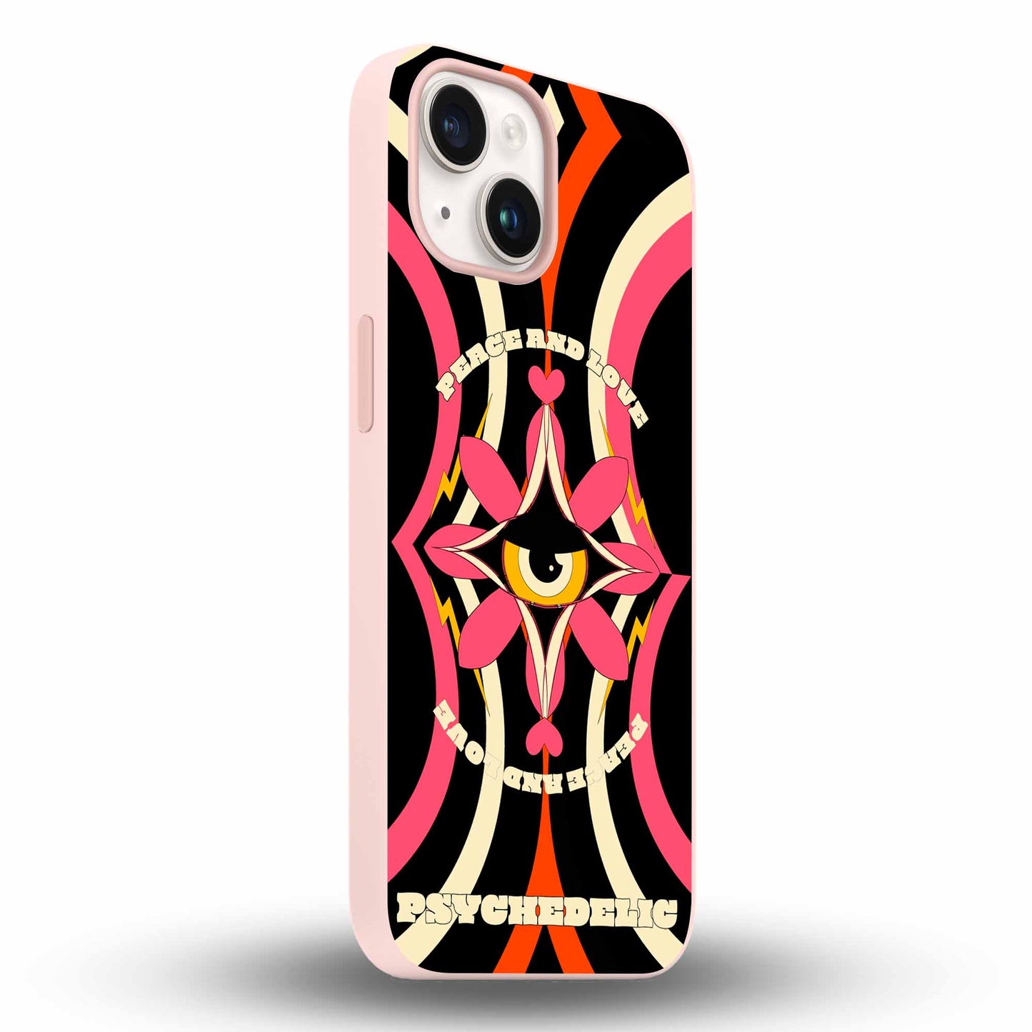 Flaming Gaze - Cover Monocolore Personalizzata