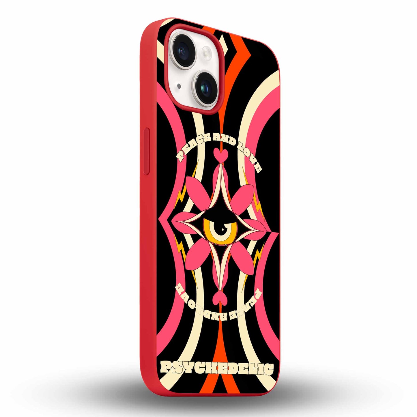 Flaming Gaze - Cover Monocolore Personalizzata