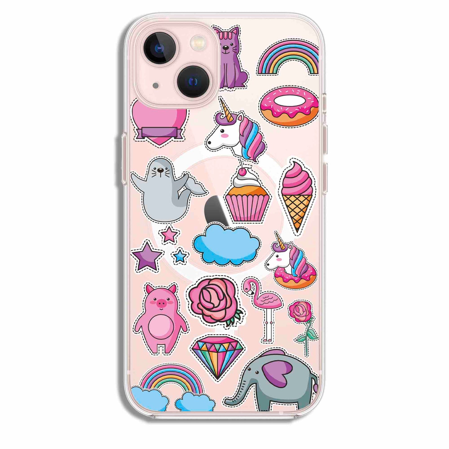 Kawaii Stickers - Cover Magsafe Trasparente (MagClear Case)