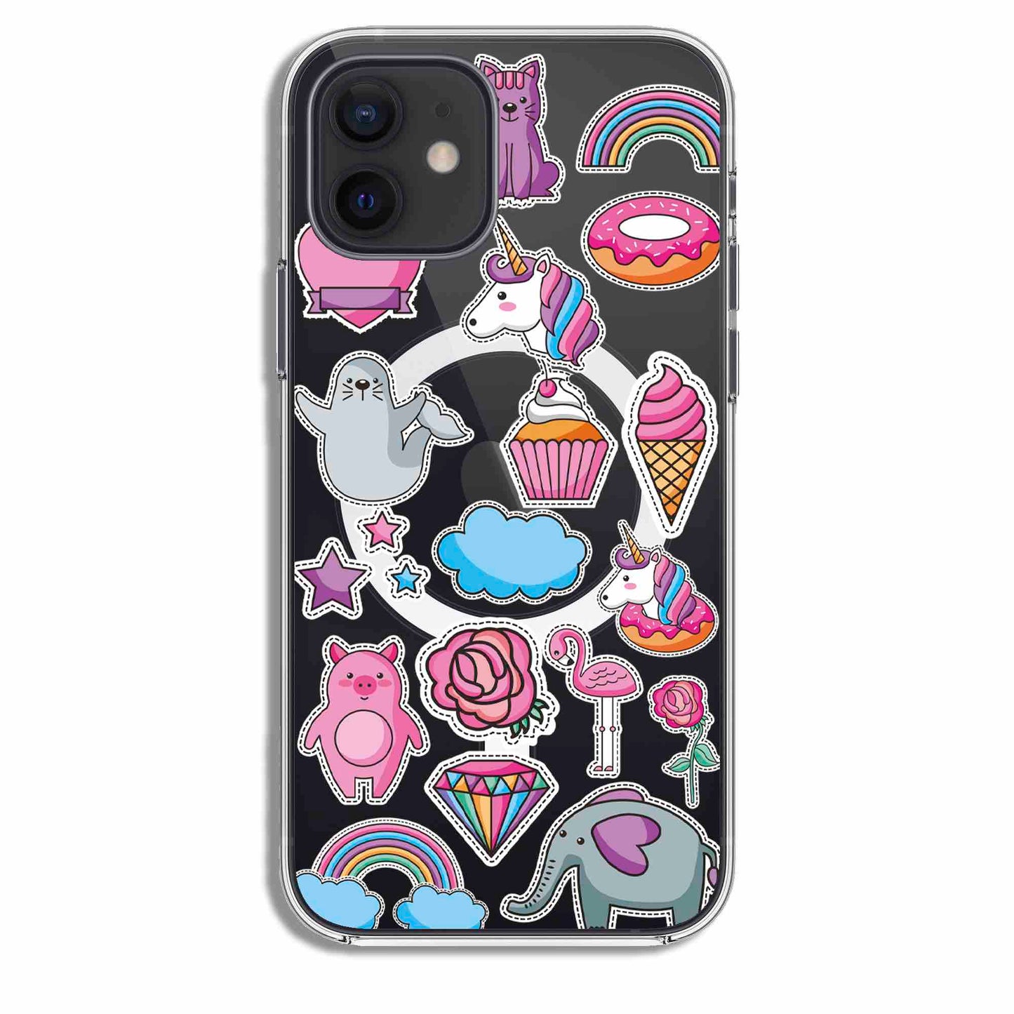Kawaii Stickers - Cover Magsafe Trasparente (MagClear Case)