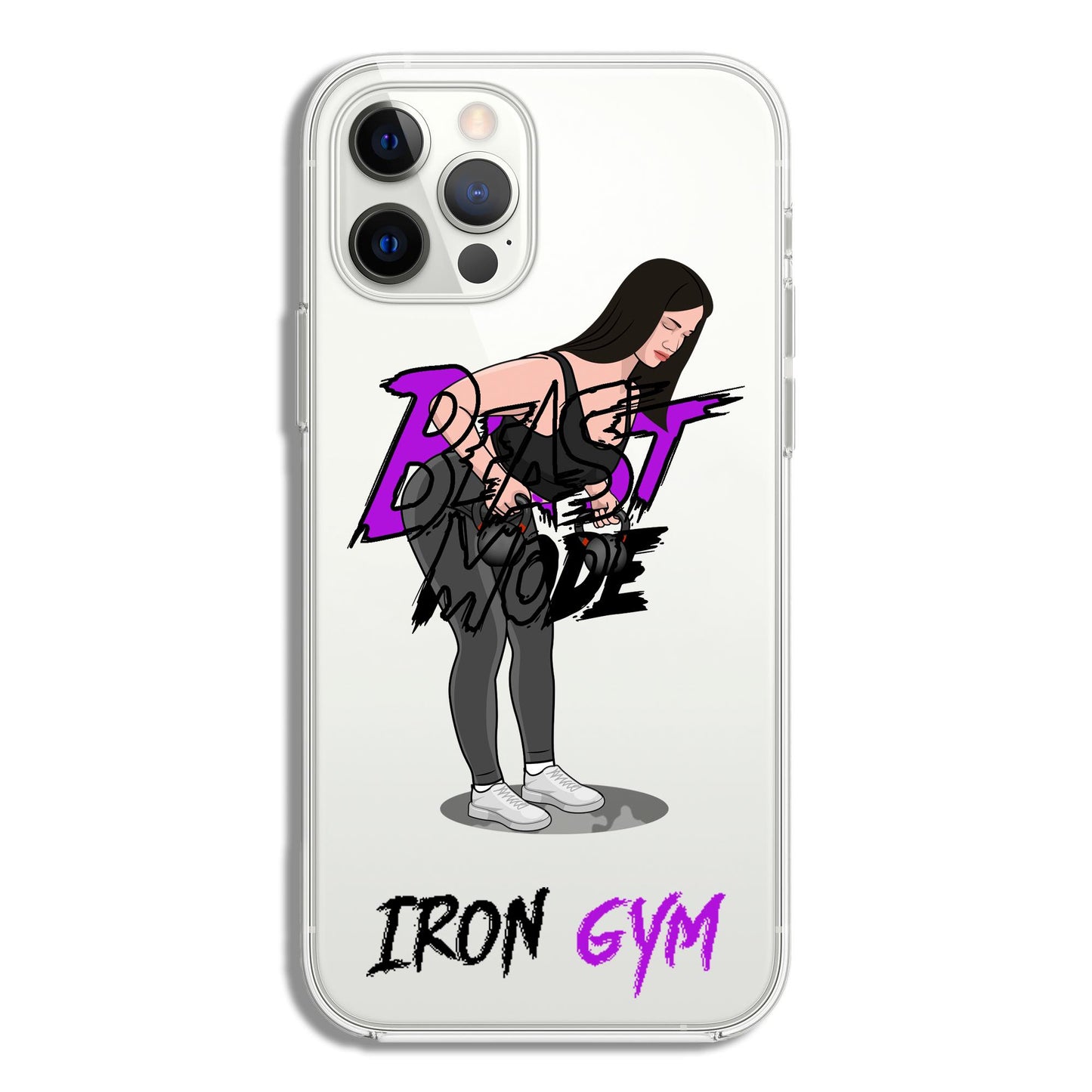 She On Beast Mode - Cover Monotone / Trasparente / Magsafe