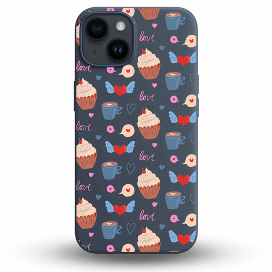 Breakfast is Love - Cover Monocolore Personalizzata
