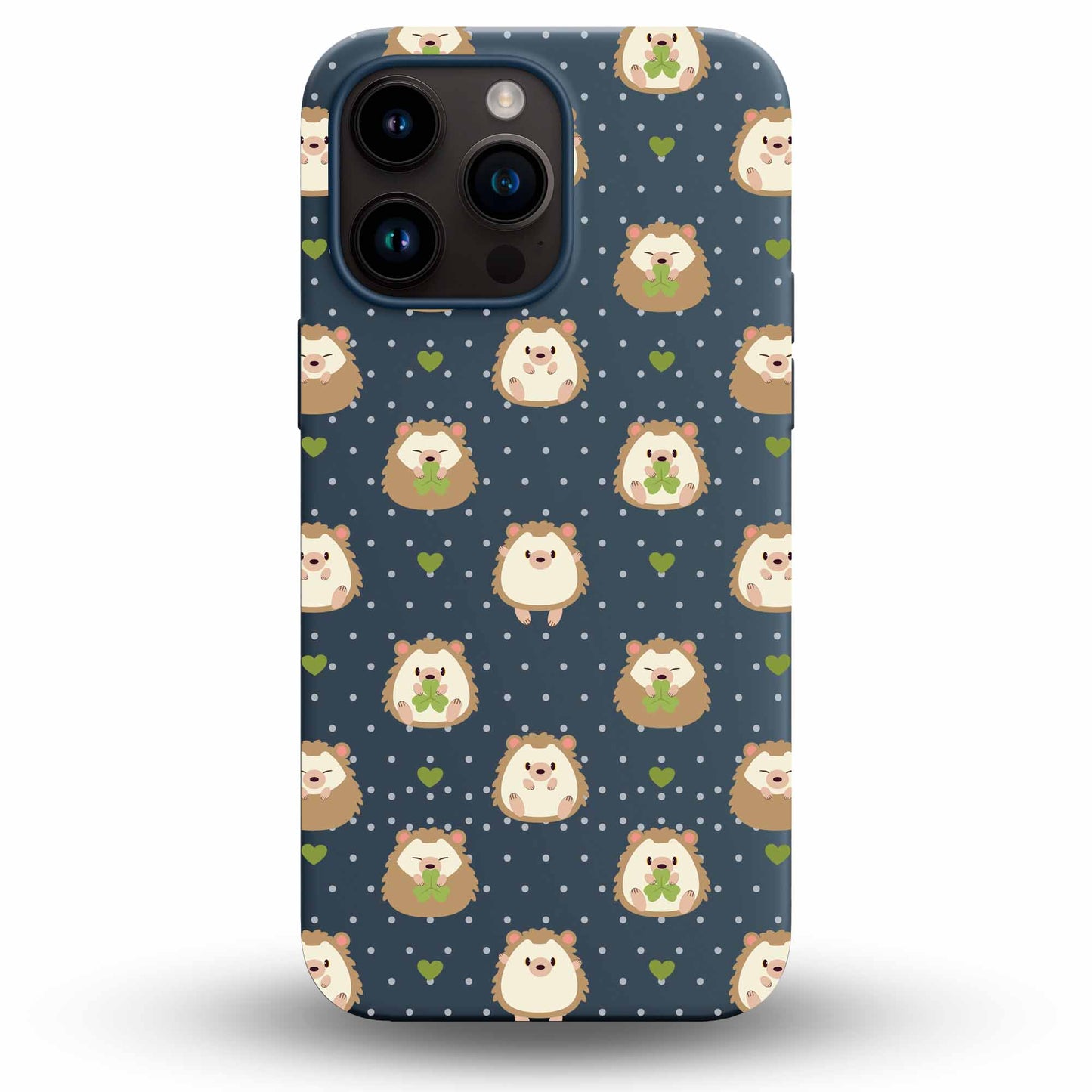 Lovely Hedgehogs - Cover Monocolore Personalizzata