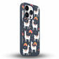Peaceful Lamas - Cover Monocolore Personalizzata