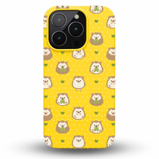 Lovely Hedgehogs - Cover Monocolore Personalizzata