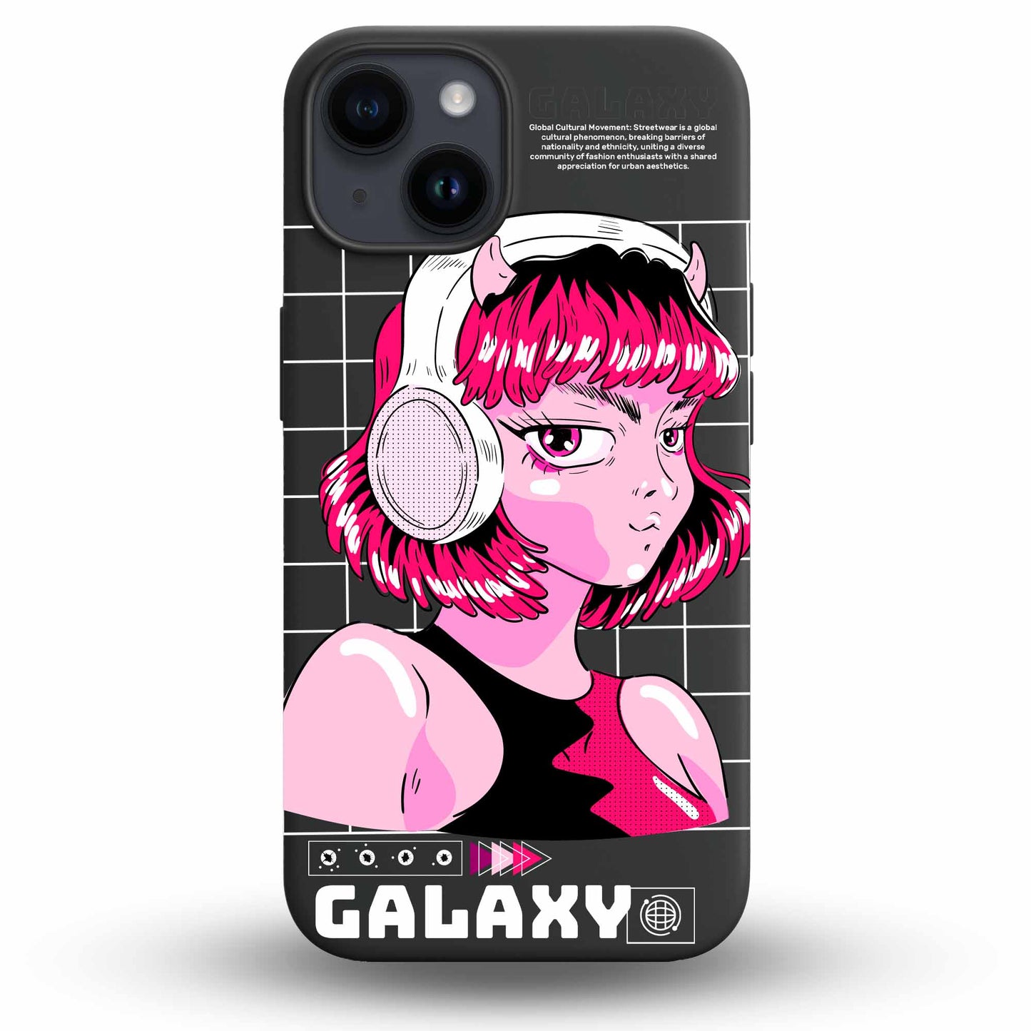Galaxy - Cover Monocolore Personalizzata