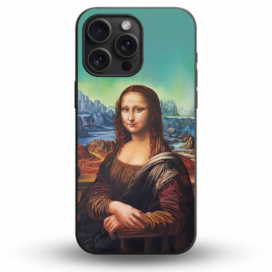 Monna Lisa (La Gioconda)- Cover Monocolore Personalizzata