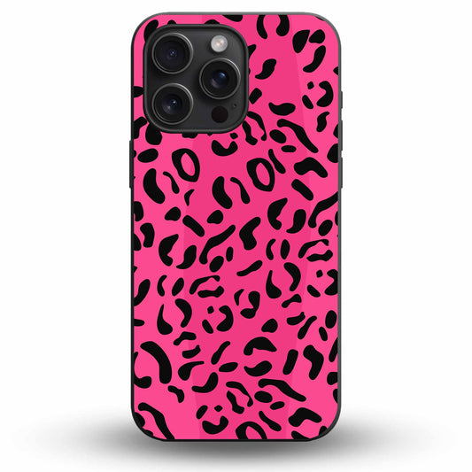 Eletric Pink (Leopard Luxe) - Cover Monocolore Personalizzata