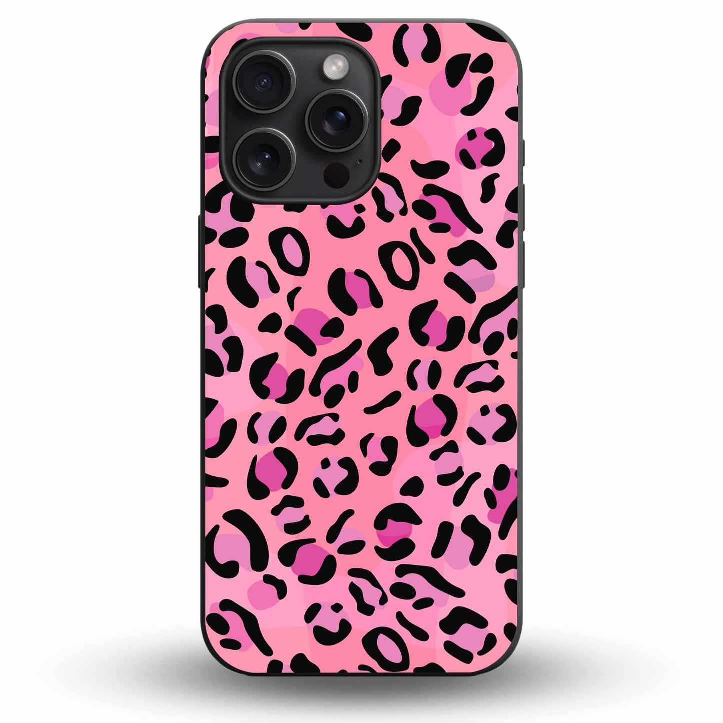Charm Pink (Leopard Luxe) - Cover Monocolore Personalizzata