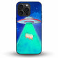 Piggy Alien - Cover Monocolore Personalizzata