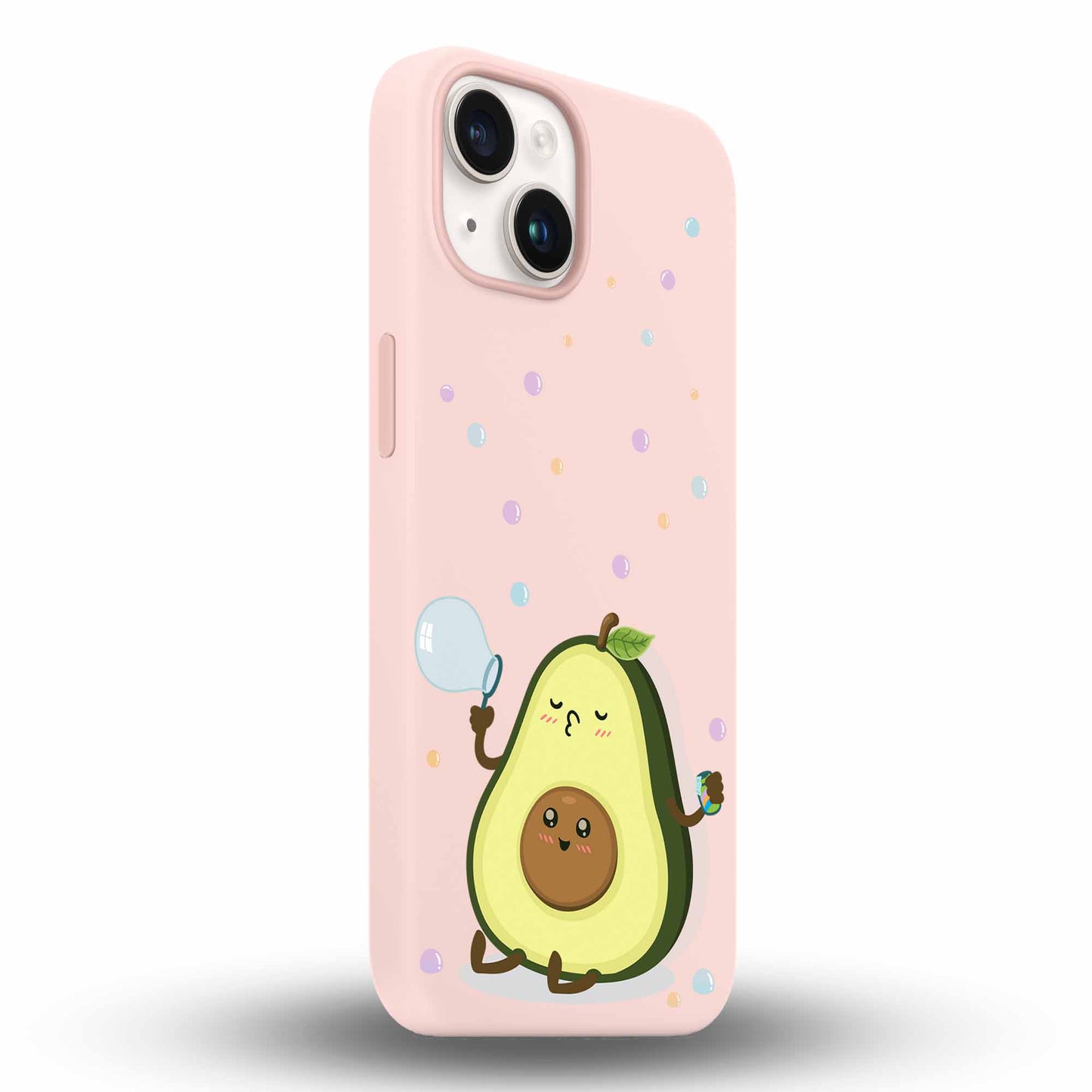 Avocado Bubble - Cover Monocolore Personalizzata