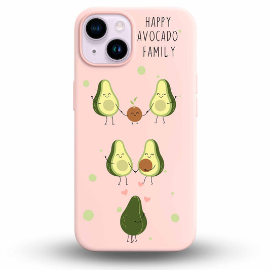 Avocado’s Family - Cover Monocolore Personalizzata