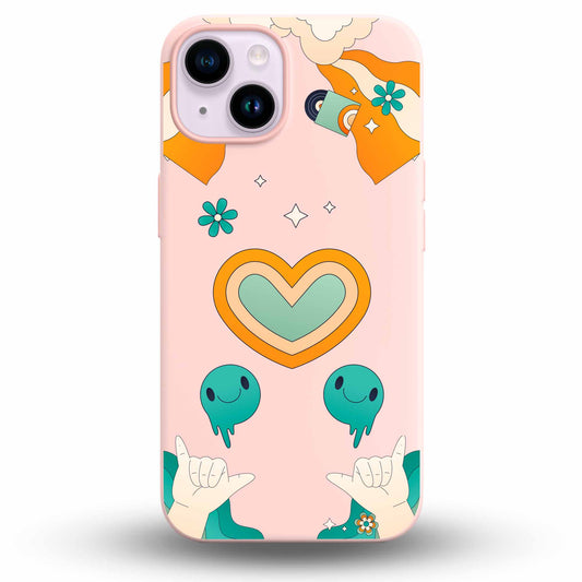 Retro 70s Trip - Cover Monocolore Personalizzata