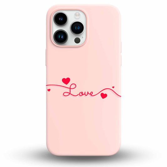 Love Lines - Cover Monocolore Personalizzata