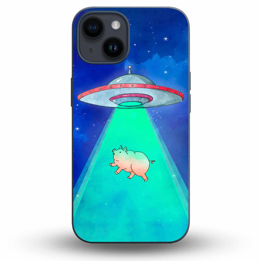 Piggy Alien - Cover Monocolore Personalizzata