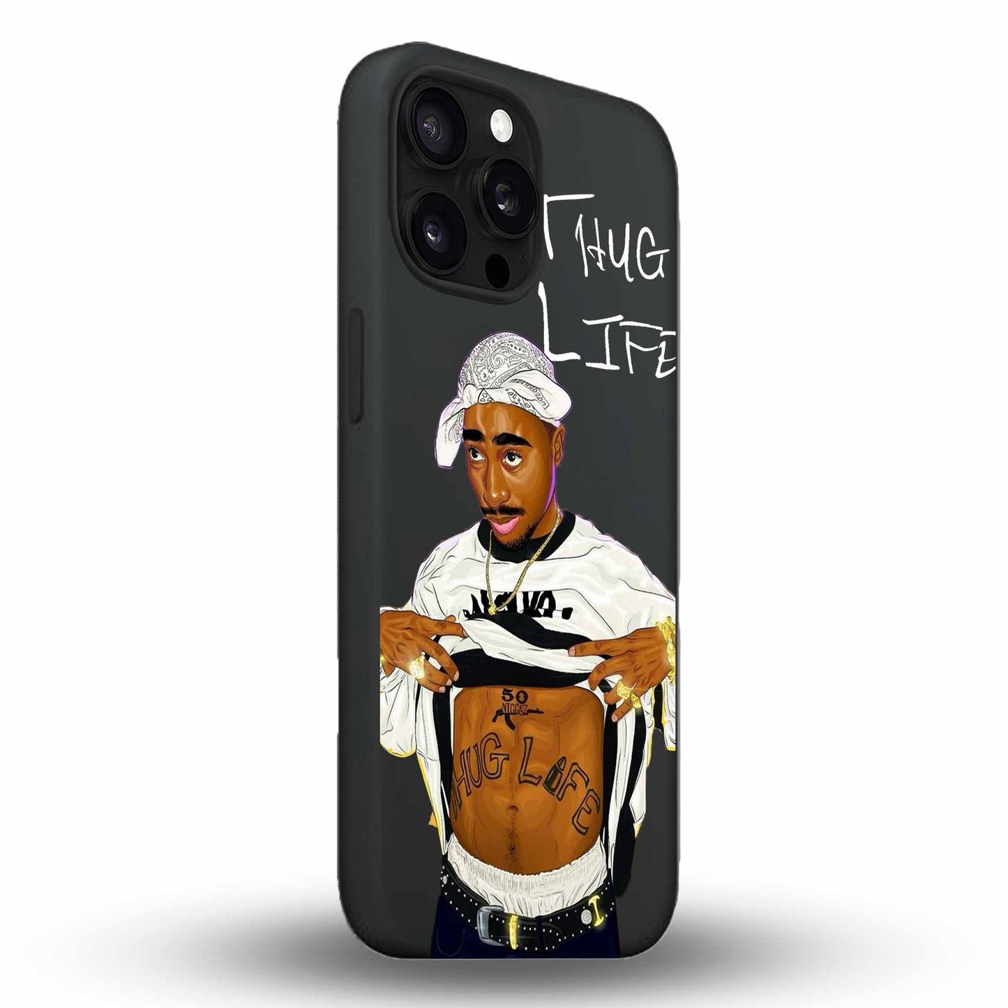 Thug Life - Cover Monocolore Personalizzata