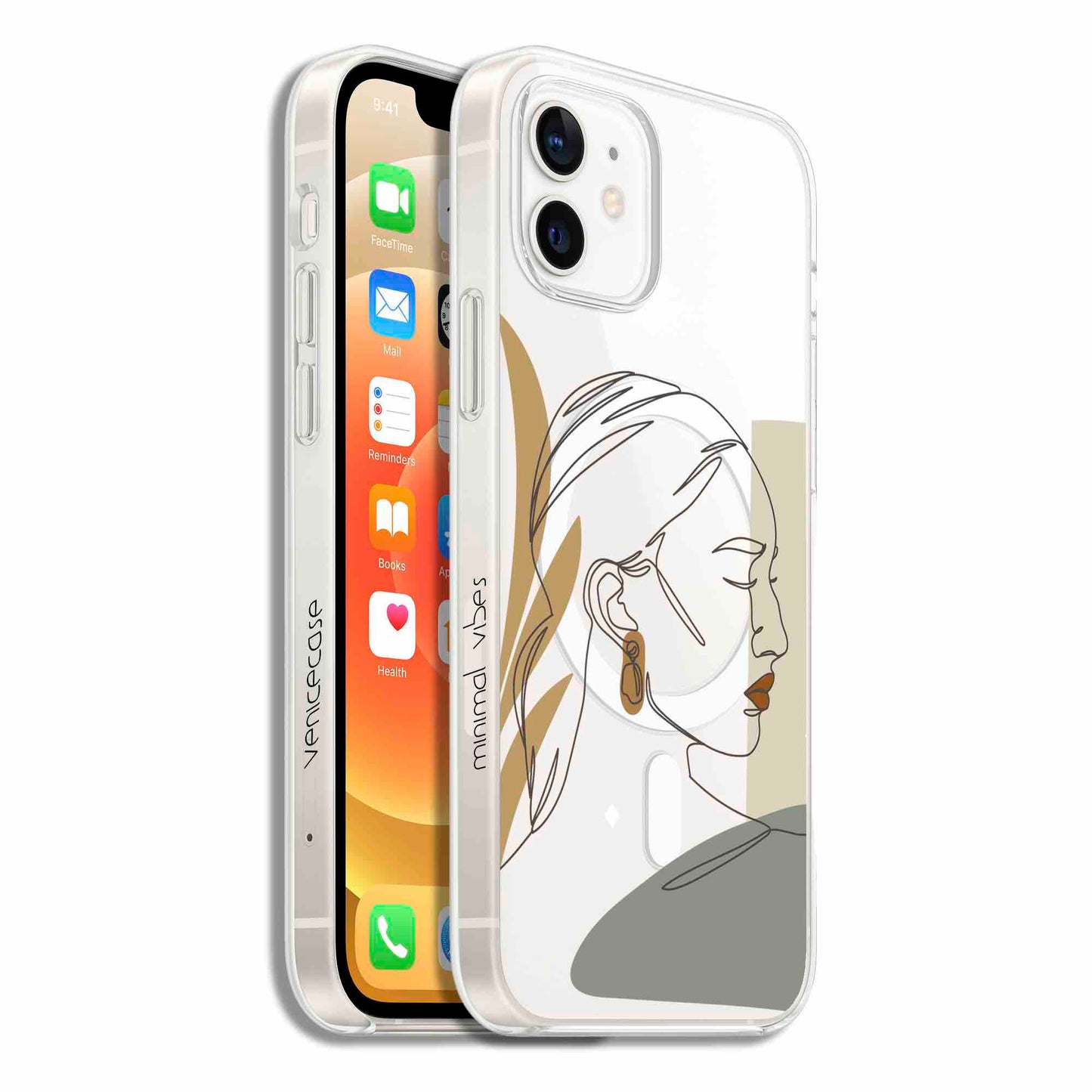 Minimal Fierce - Cover Magsafe Trasparente (MagClear Case)