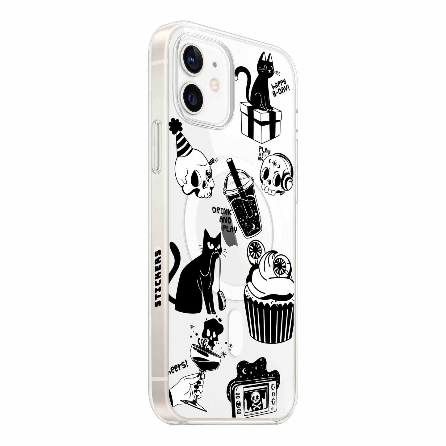 Dark&Mistic Stickers - Cover Magsafe Trasparente (MagClear Case)