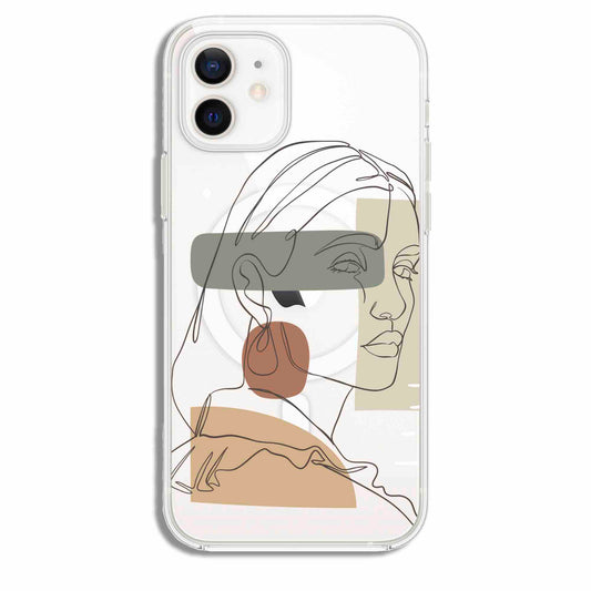 Minimal Gaze - Cover Magsafe Trasparente (MagClear Case)